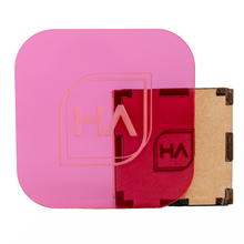 Load image into Gallery viewer, 1/8&quot; Translucent Hot Pink Cast Acrylic Sheet
