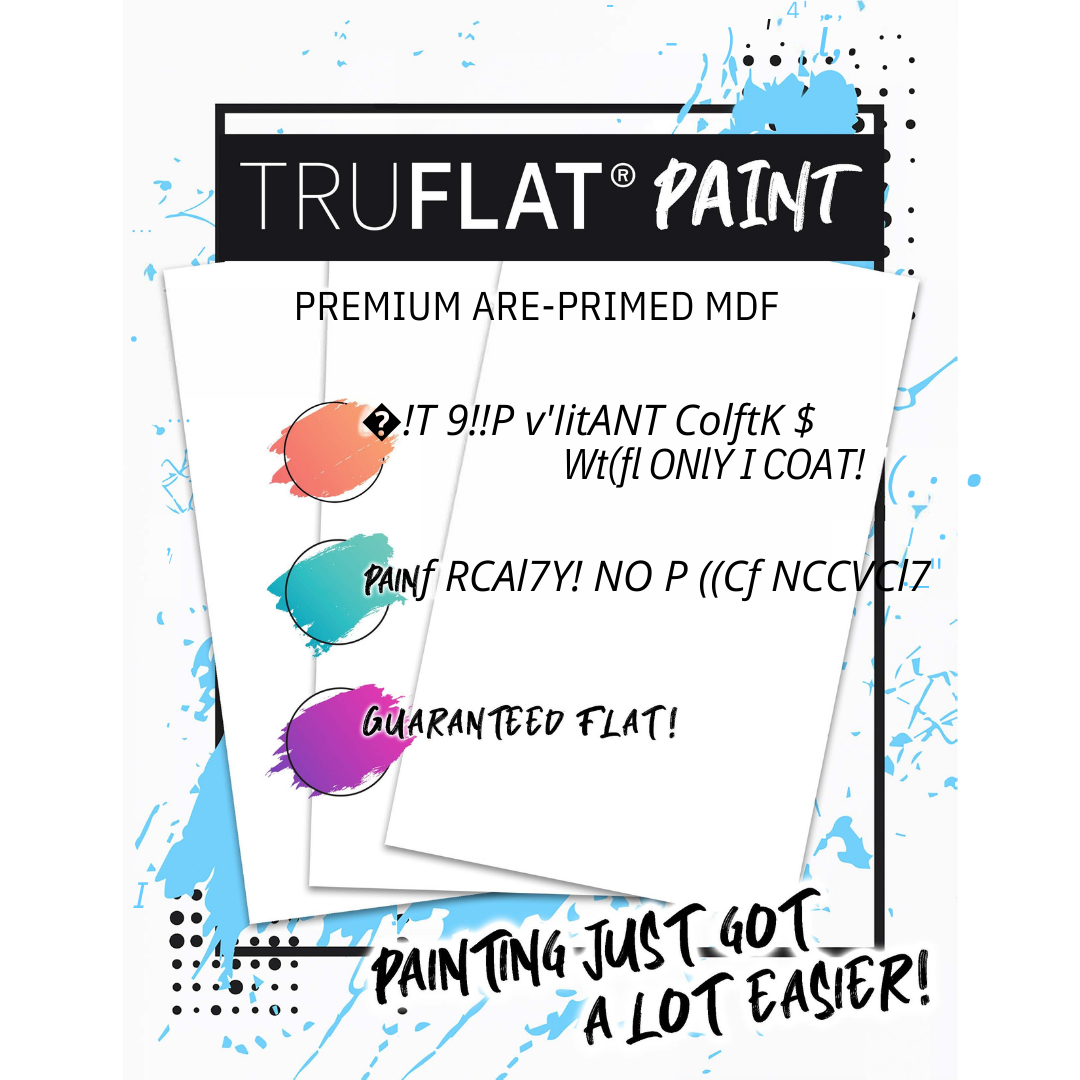 1/8" TruFlat Paint