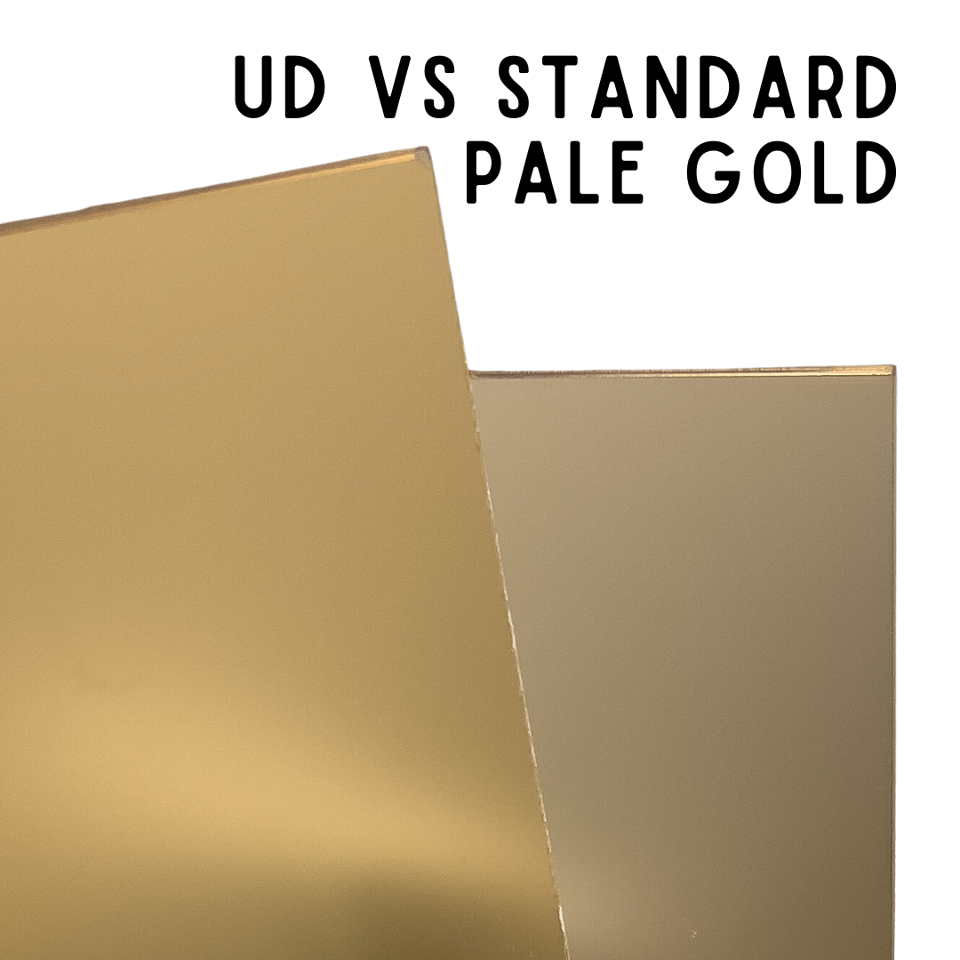 1/8 Yellow Gold Mirror Acrylic Sheet – Houston Acrylic