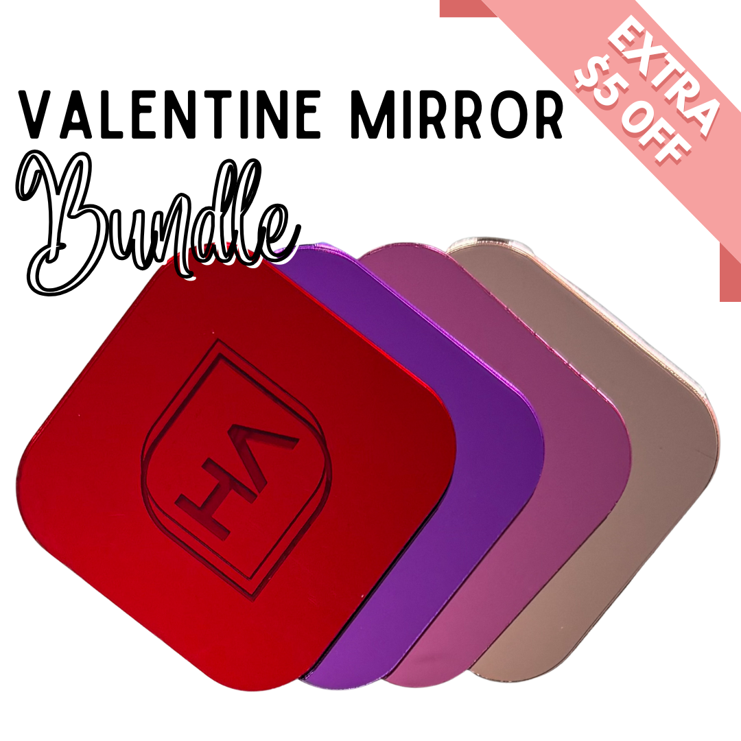 Valentine's Acrylic Mirror Bundle