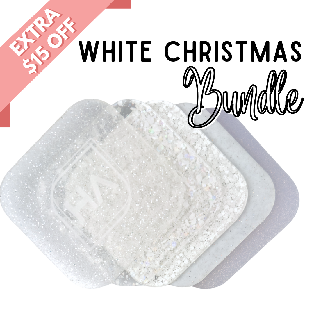 Extra $15 0ff White Christmas Acrylic Sheet Bundle