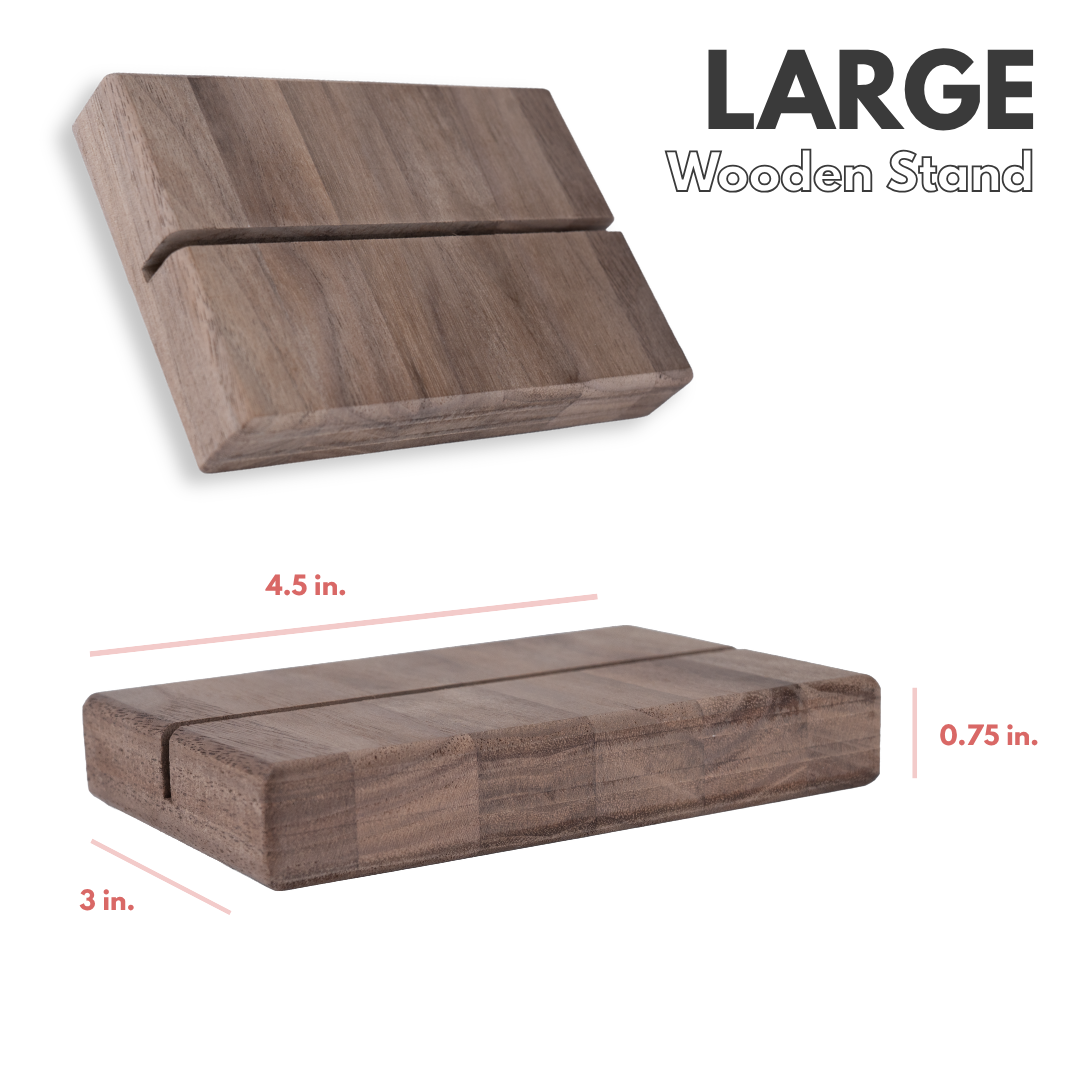 Slotted Wooden Stand