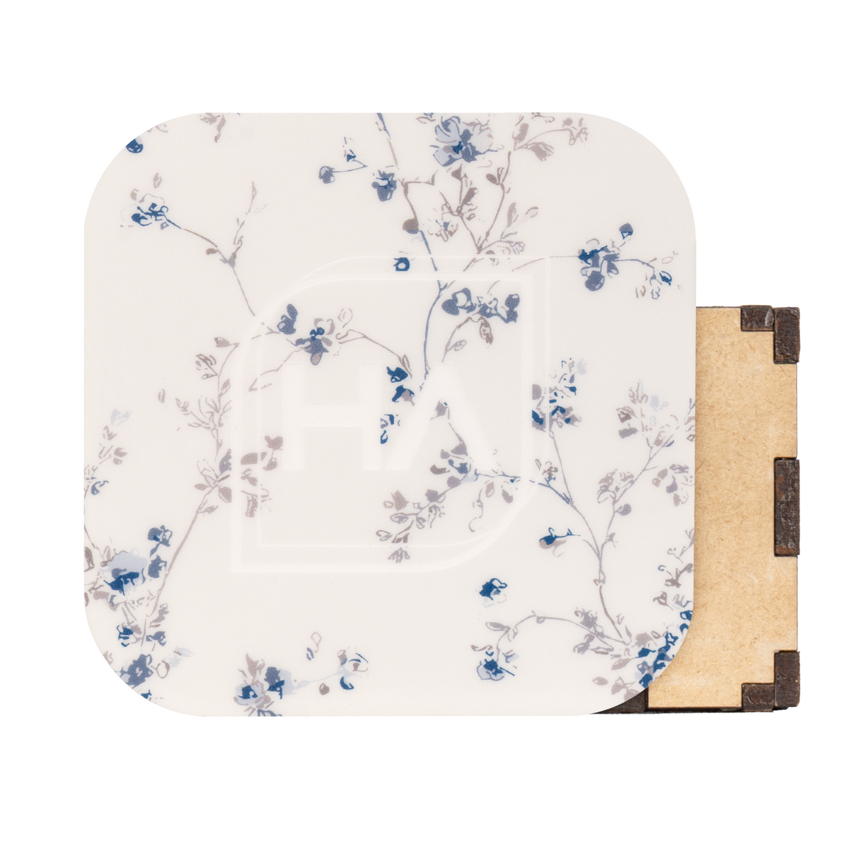 Wildflower Sprig Laser Cutting and Engraving UV Printed Material