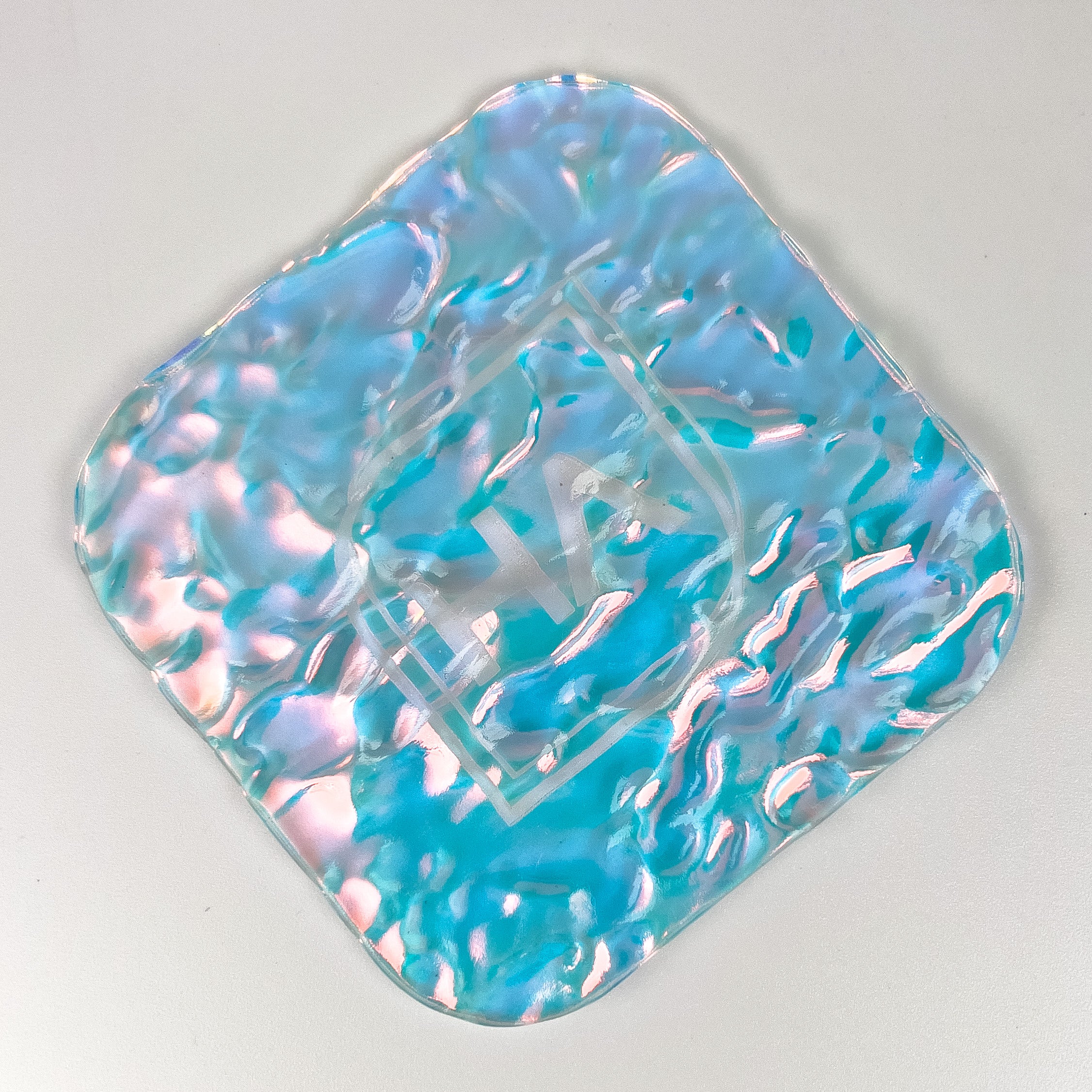 1/8" Iridescent Molten Textured Acrylic Sheet