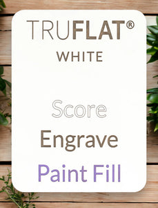 1/8" TruFlat White