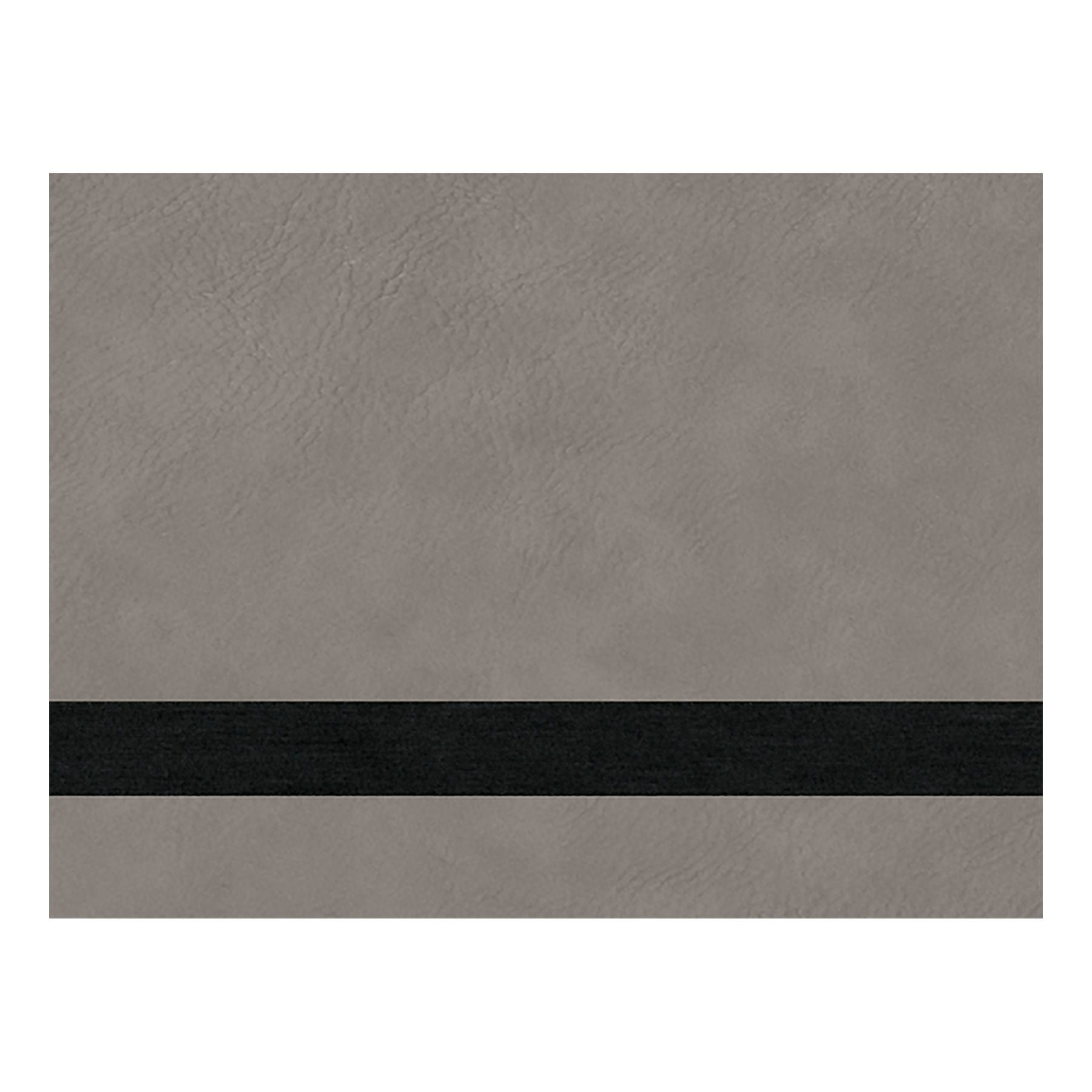 Gray/Black Leatherette Sheet