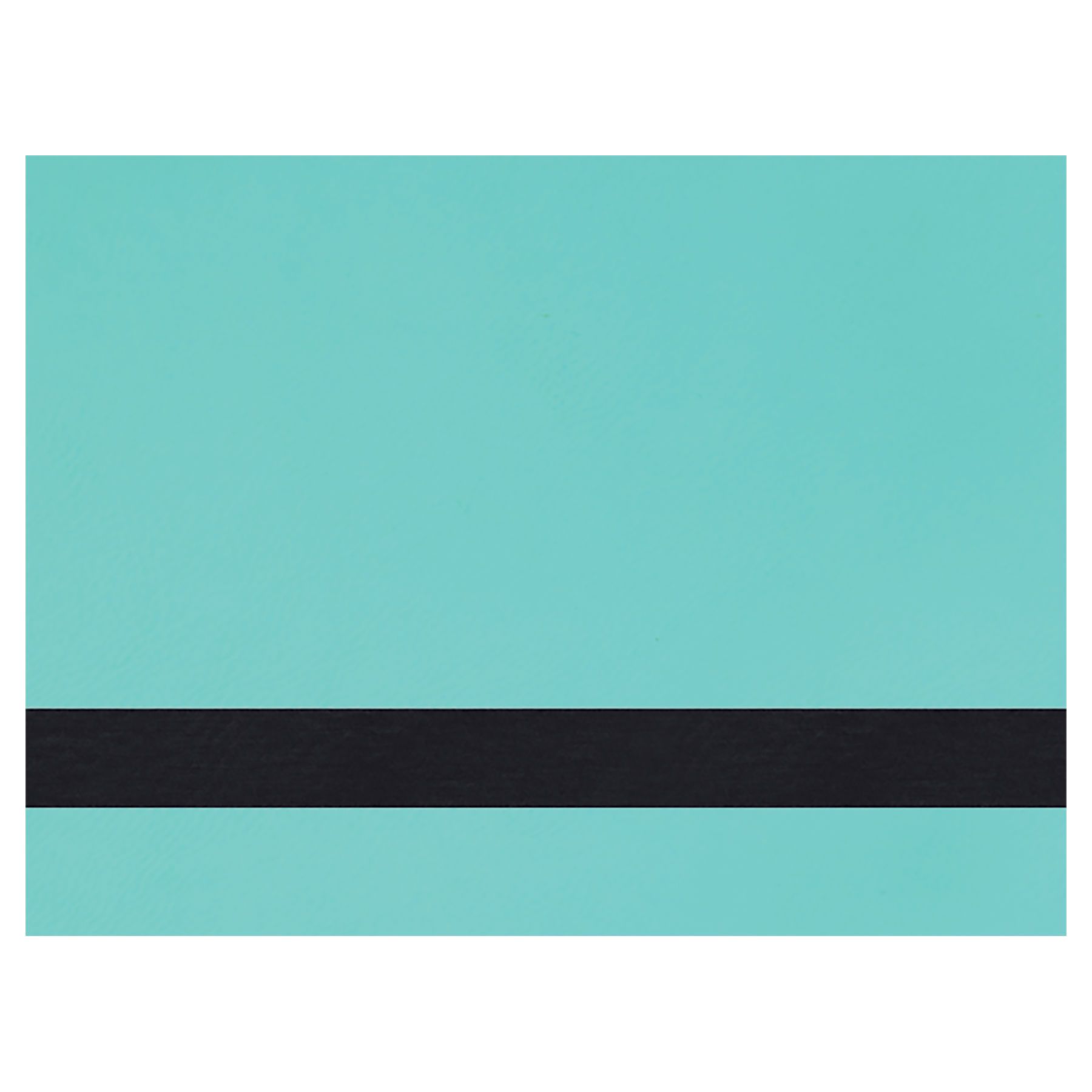 Leatherette Sheets 12" x 24" - Teal/Black
