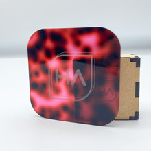 Load image into Gallery viewer, pink tortoiseshell leopard patterned cast acrylic sheet laser safe
