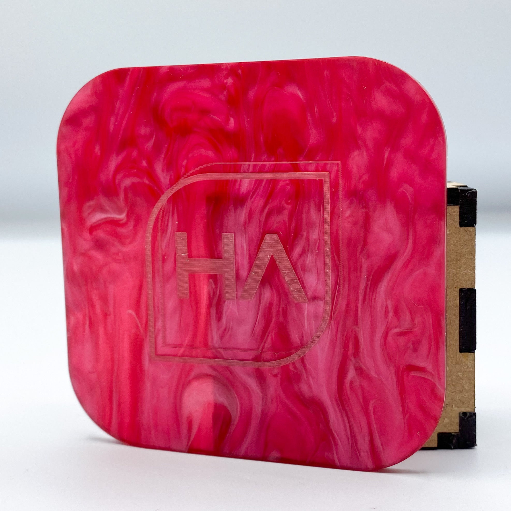 1/8" Hot Pink Pearl Cast Acrylic Sheet