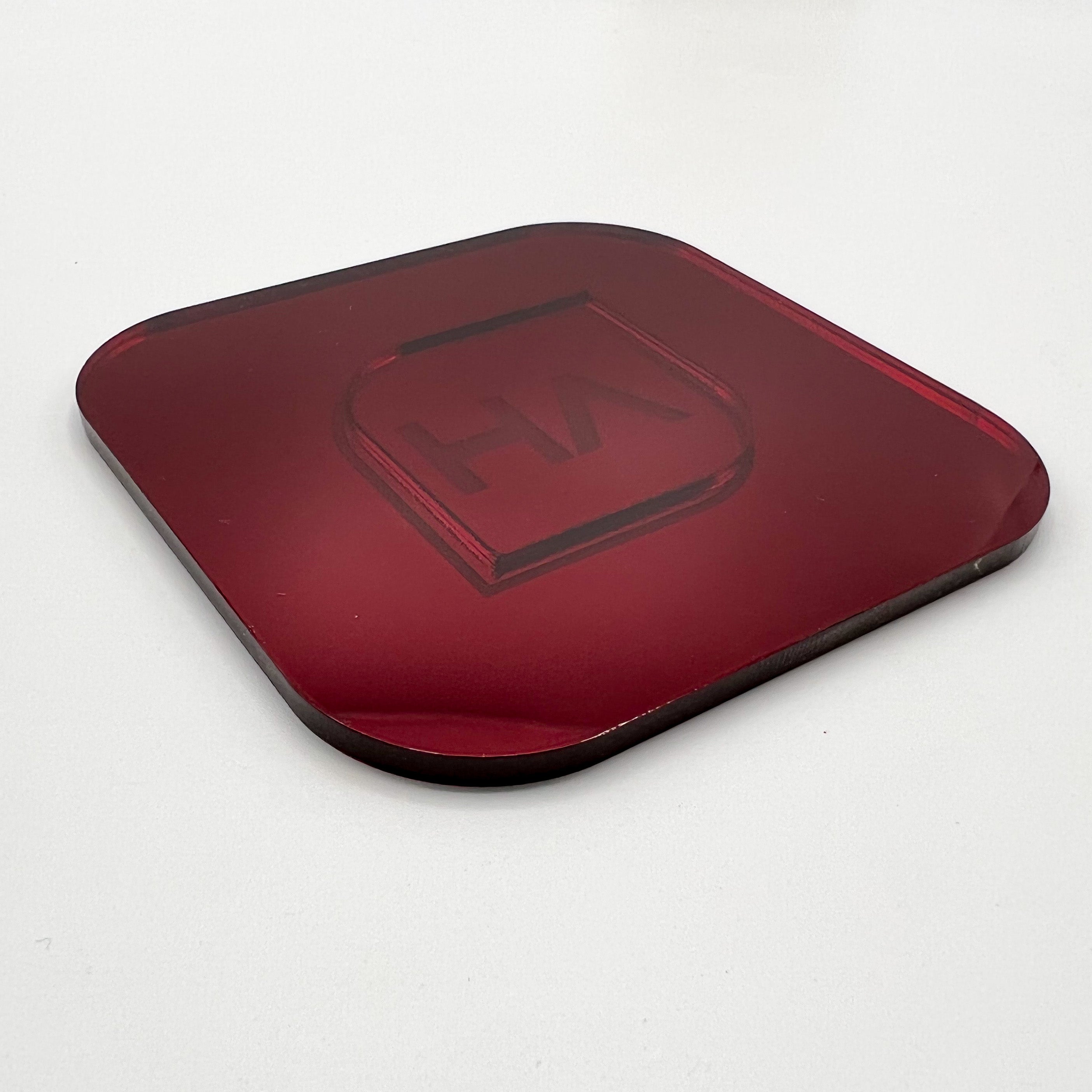 1/8" (3mm) Maroon Mirror Acrylic