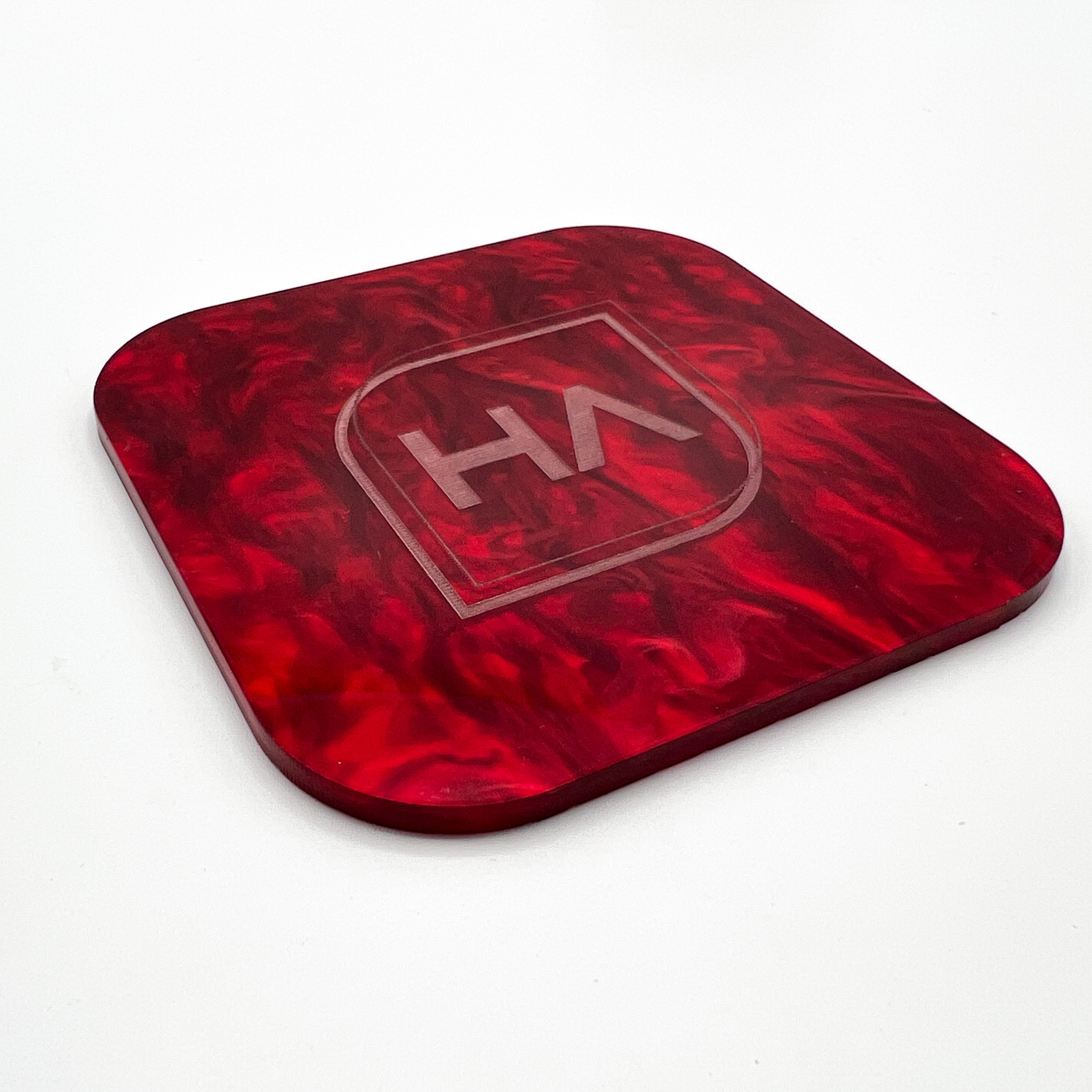 red marble pearl cast acrylic sheet laser safe