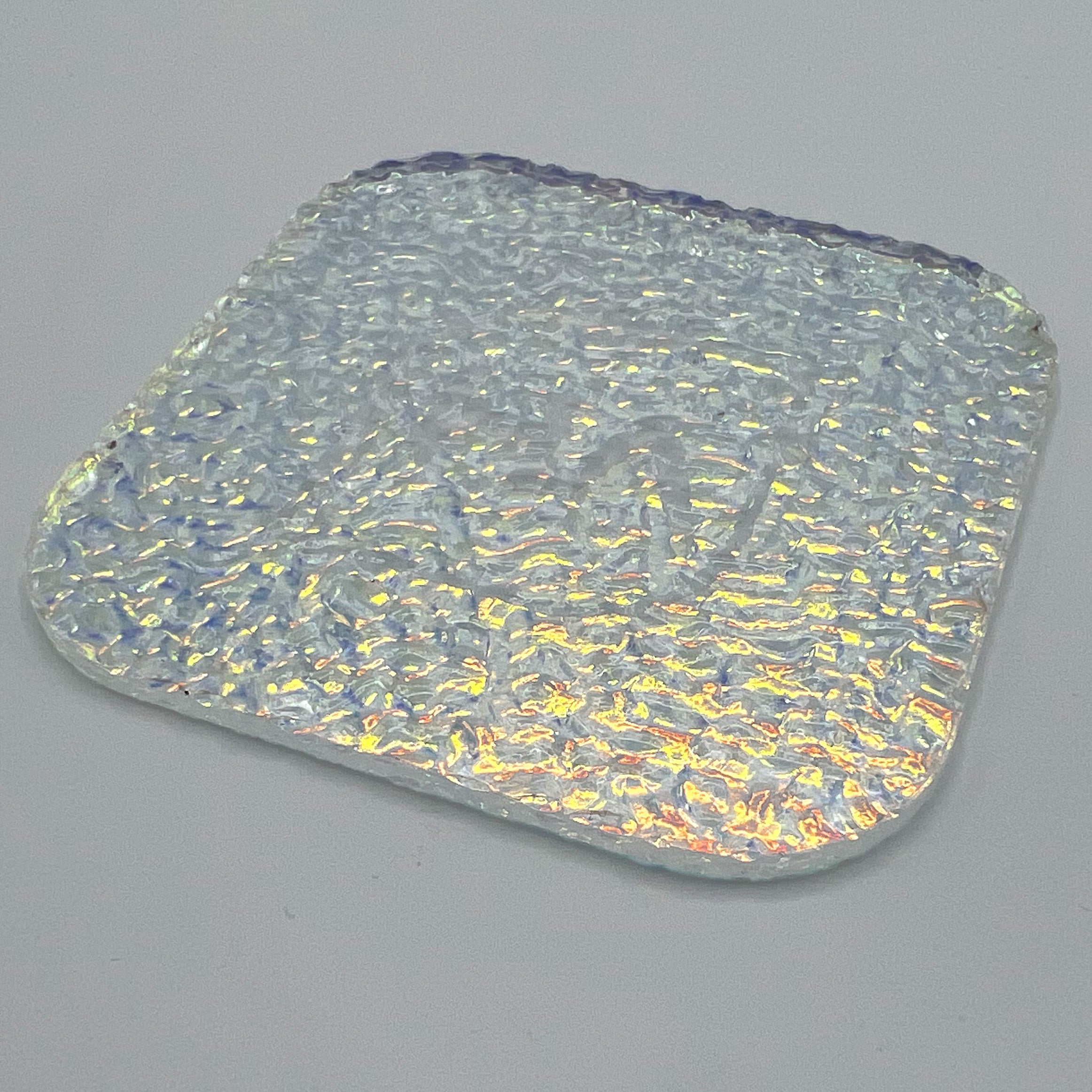 1/8" Iridescent Bubbles Textured Acrylic Sheet