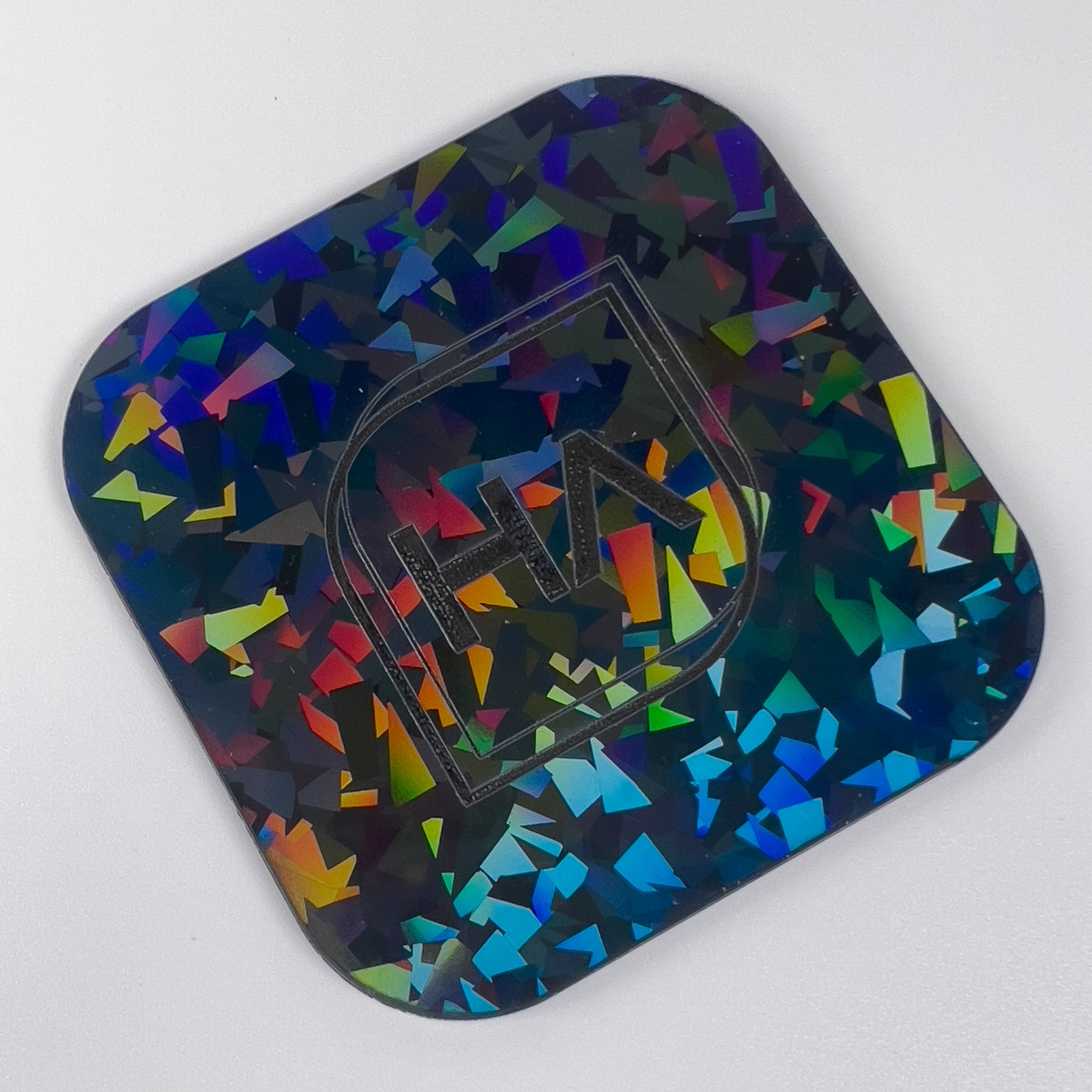 holographic nightmare fractal iridrescent acrylic sheet