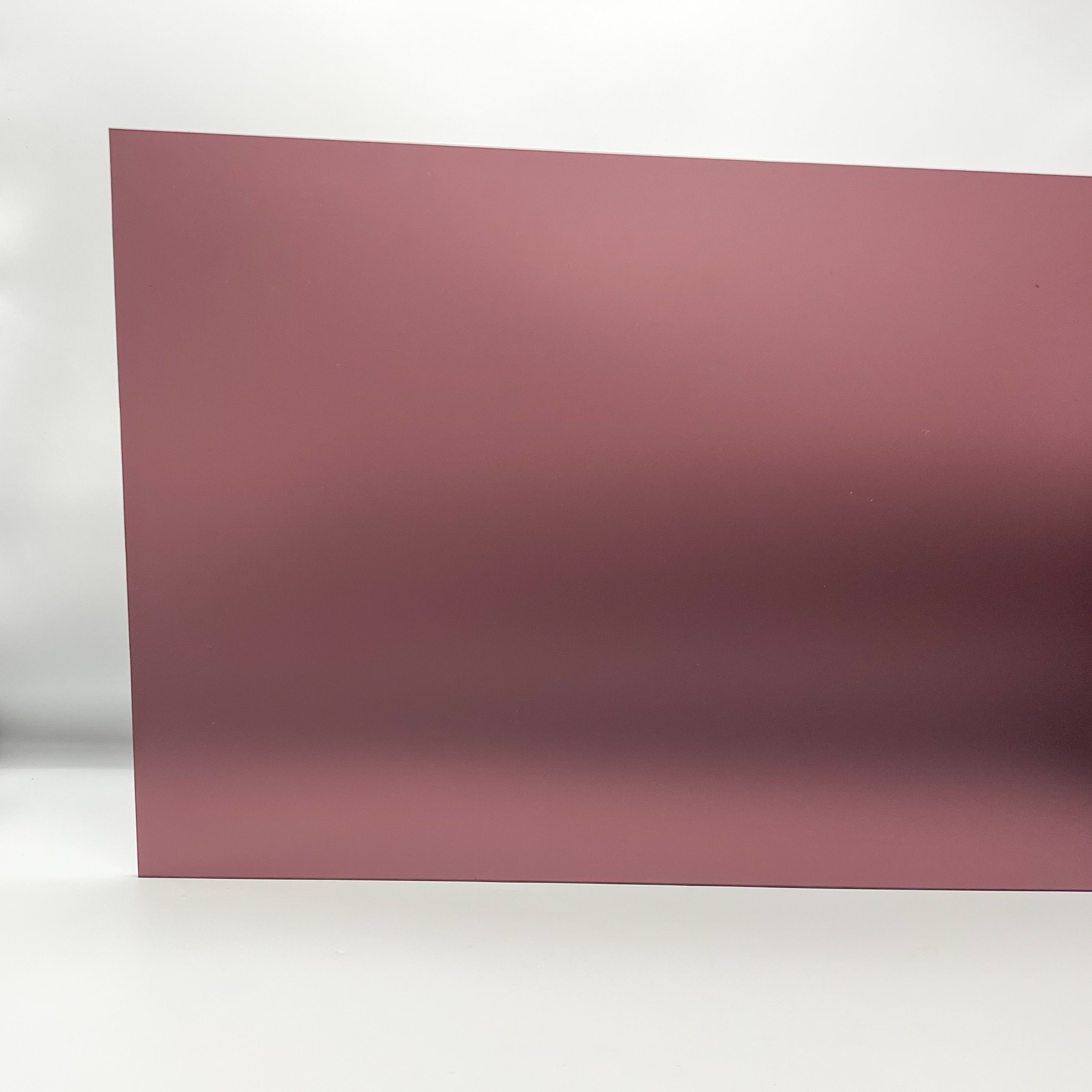 1/8" Frosted Mauve Cast Acrylic Sheet