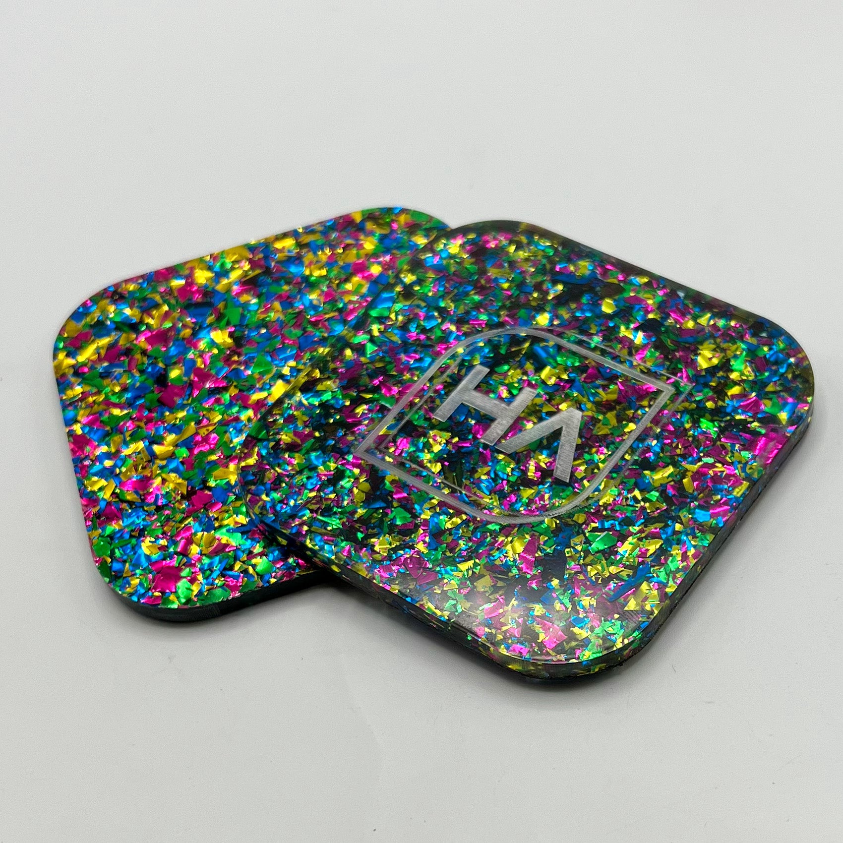 Birthday Confetti Cast Acrylic Sheet Laser Safe