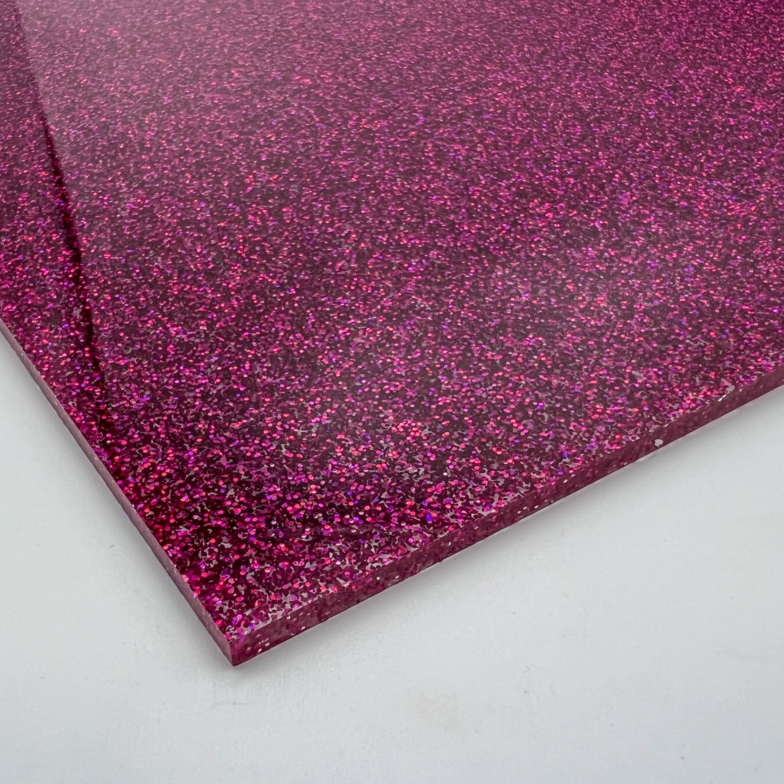 magenta dark pink cast acrylic sheet laser safe