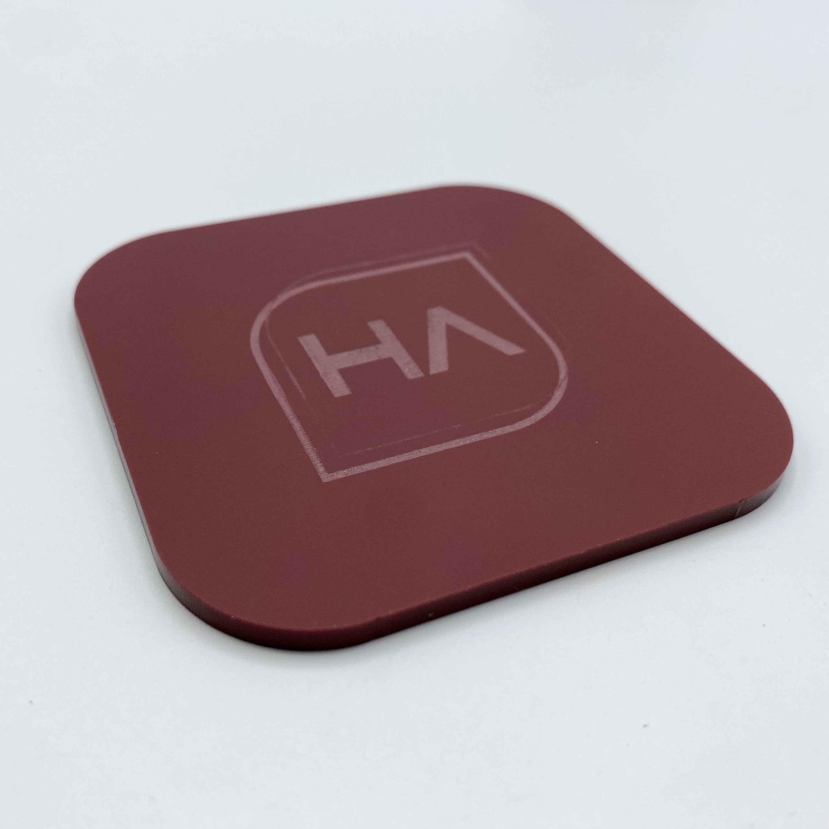 matte maroon burgundy cast acrylic sheet laser safe
