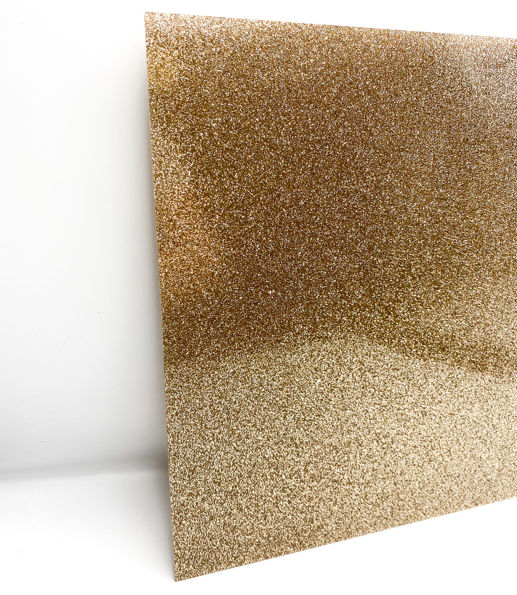 1/8 Gold Glitter Cast Acrylic Sheet – Houston Acrylic