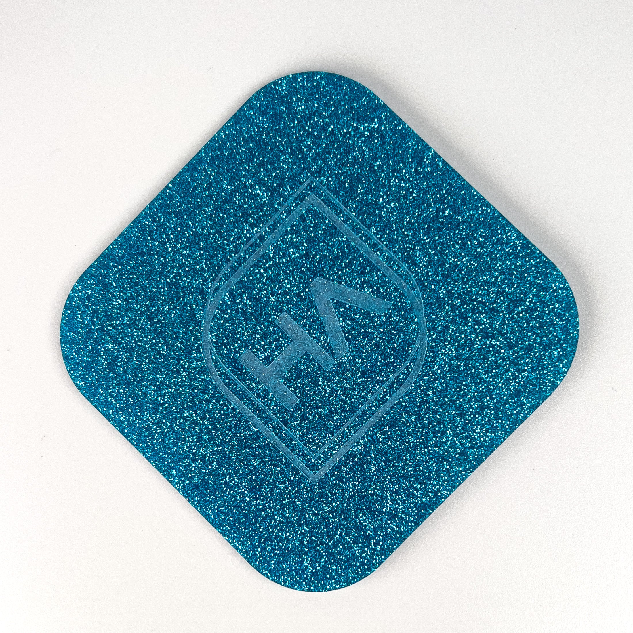 blue glitter cast acrylic sheet