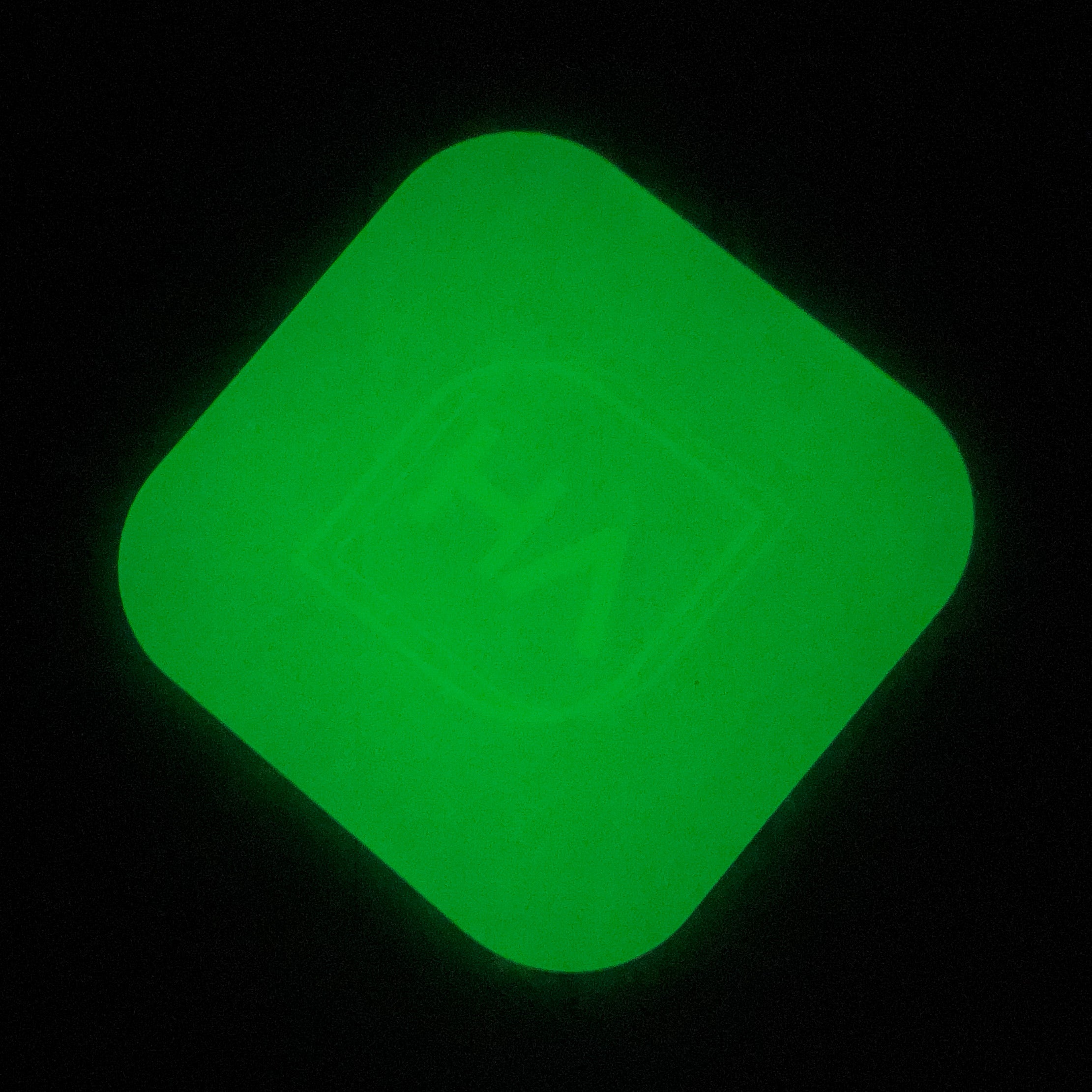 green glow in the dark cast acrylic sheet