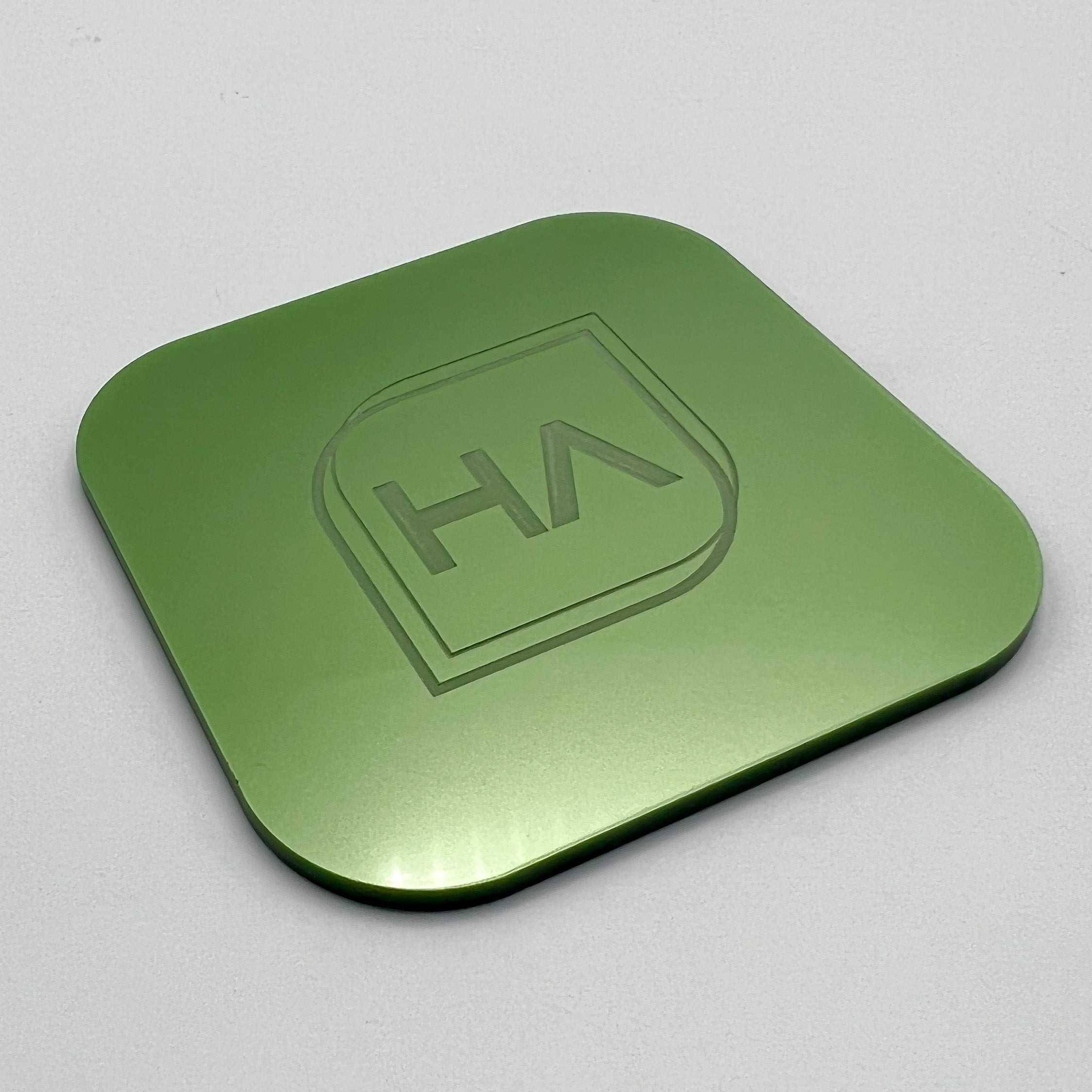sage green metallic cast acrylic sheet double sided