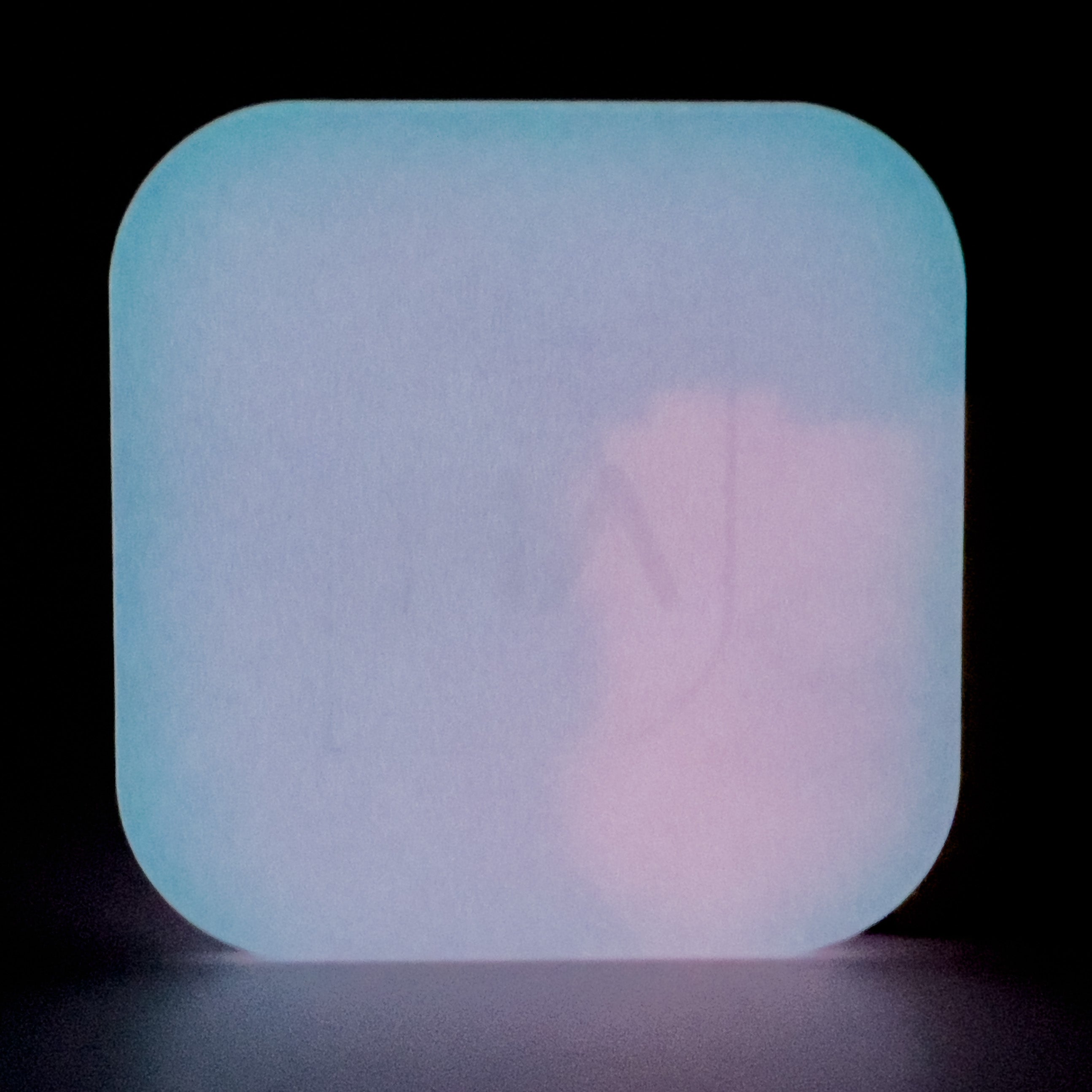 pink glow in the dark cast acrylic sheet
