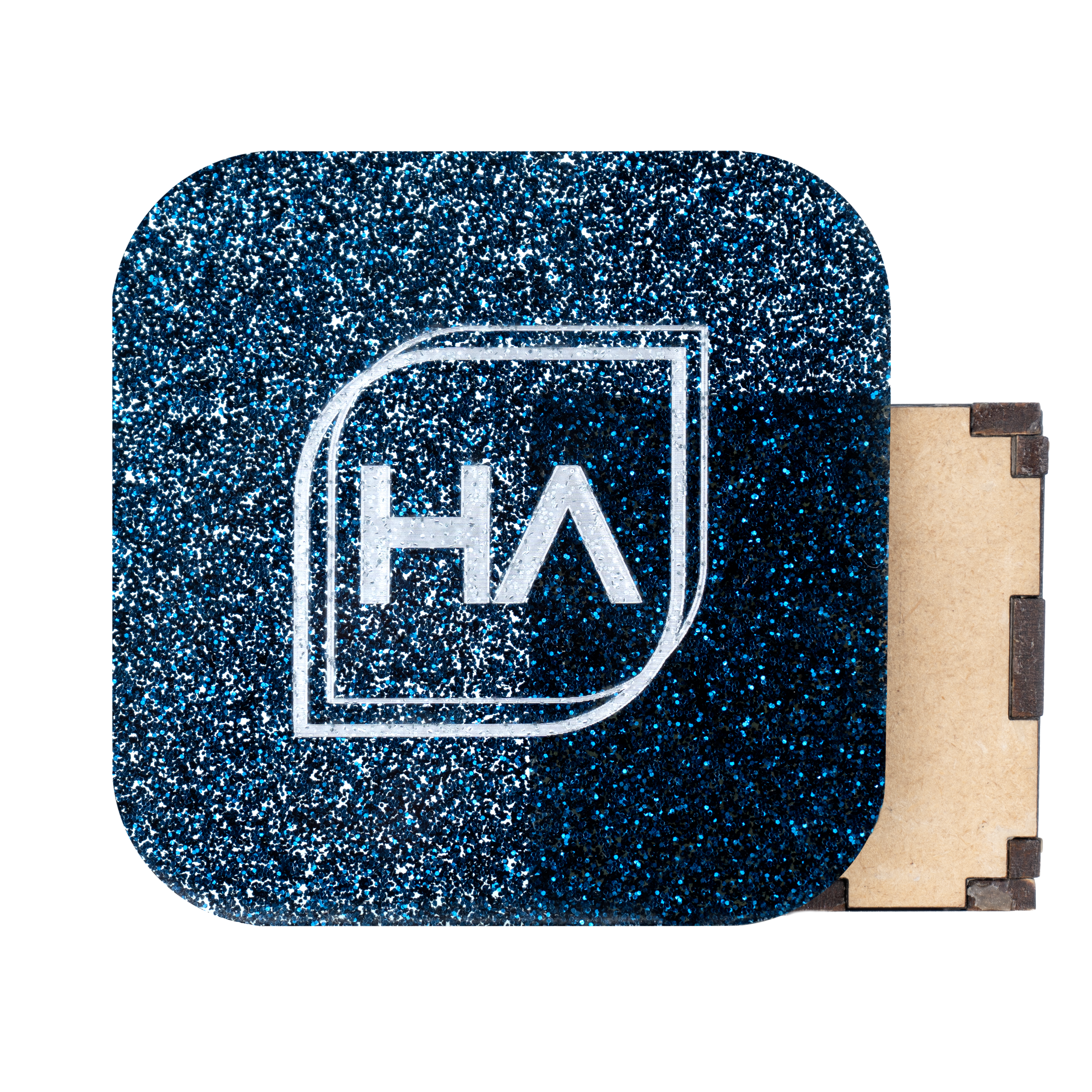 1/8" Navy Blue Glitter Cast Acrylic Sheet