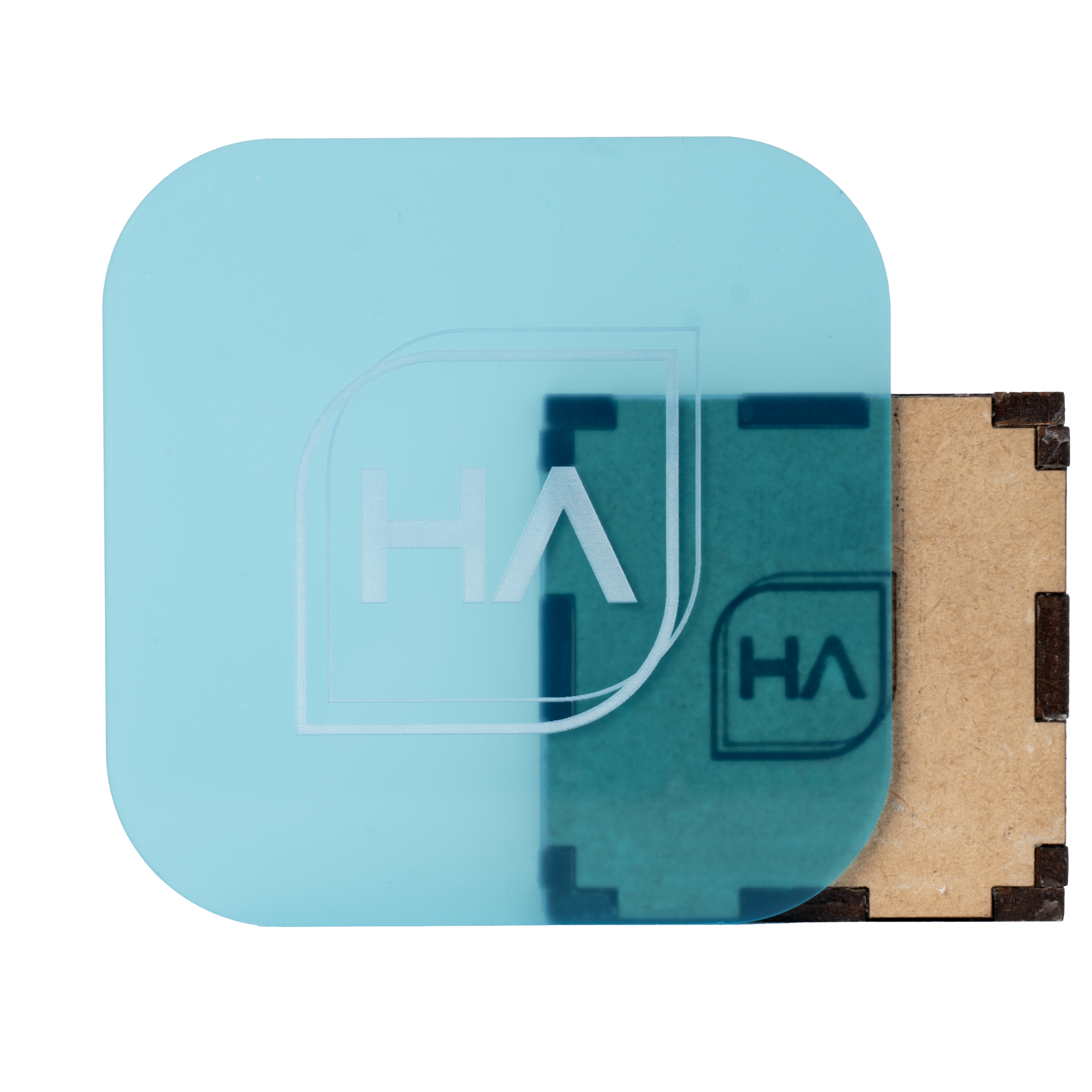 1/16" Translucent Aqua Blue Cast Acrylic Sheet