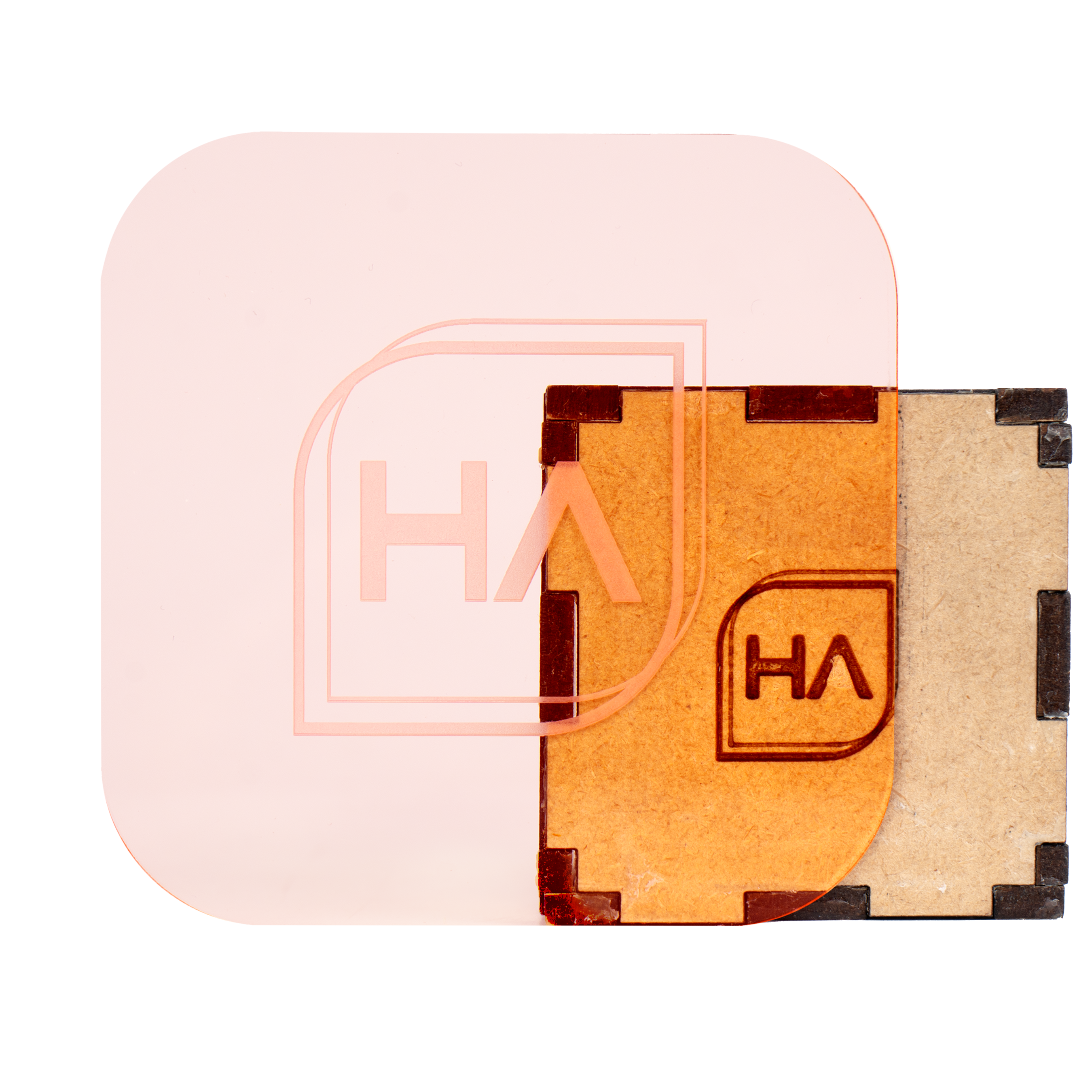 1/16" Translucent Rose Cast Acrylic Sheet