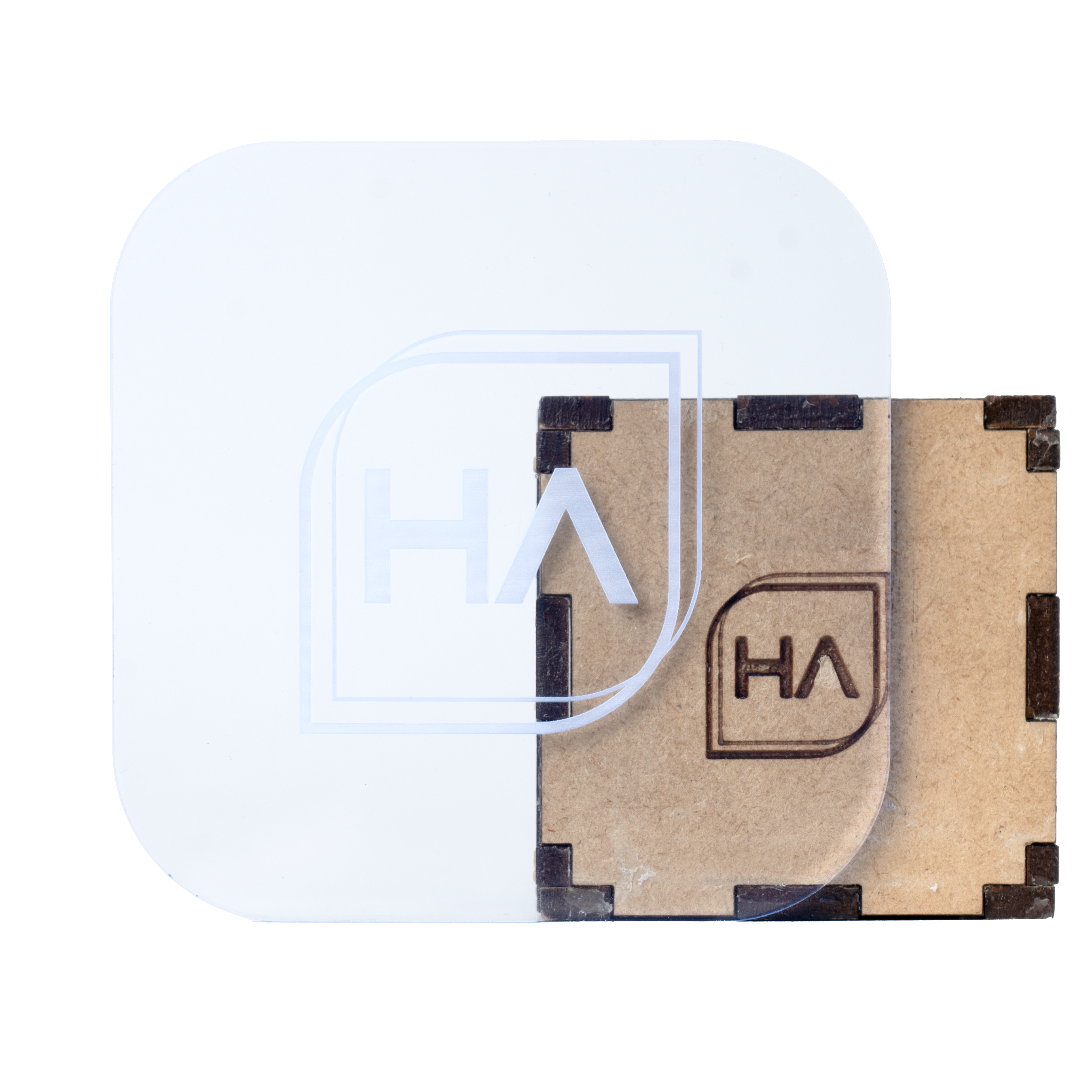 1/8" Edge Glow Translucent Blue Cast Acrylic Sheet