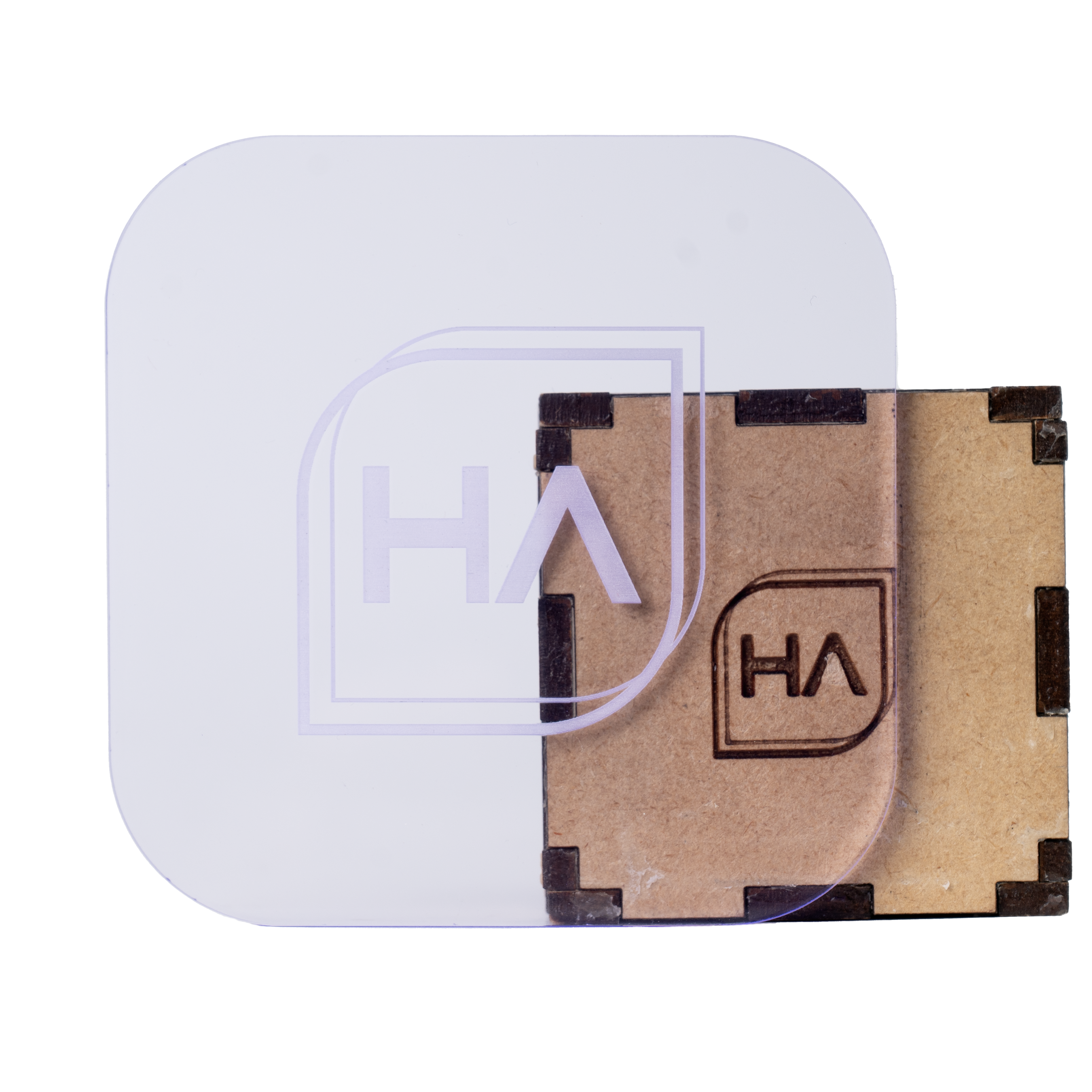 1/8" Edge Glow Translucent Purple Cast Acrylic Sheet