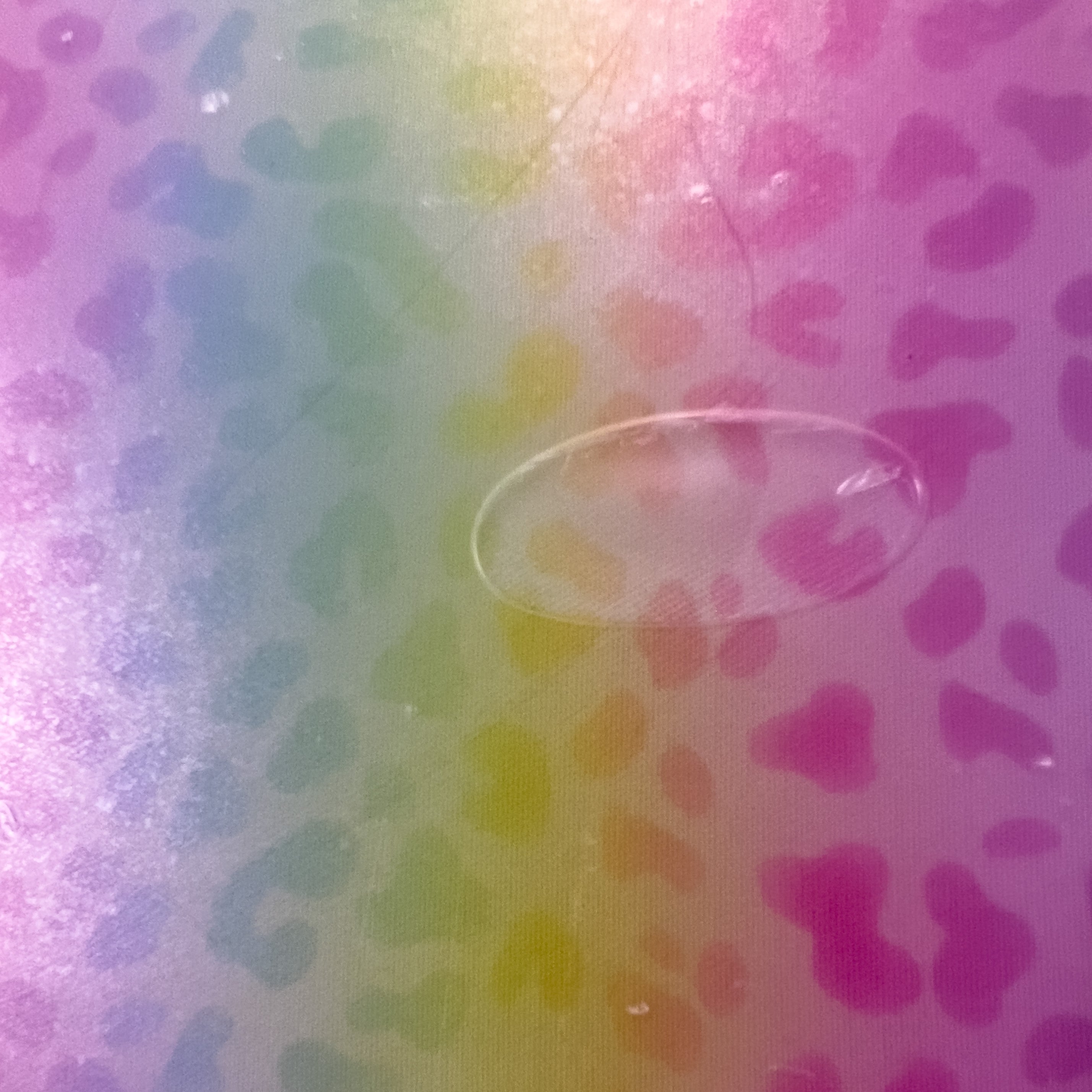 1/8" Rainbow Leopard Cast Acrylic Sheet