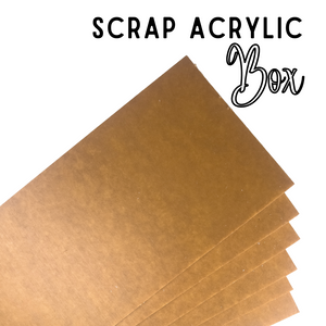 scrap acrylic sheets