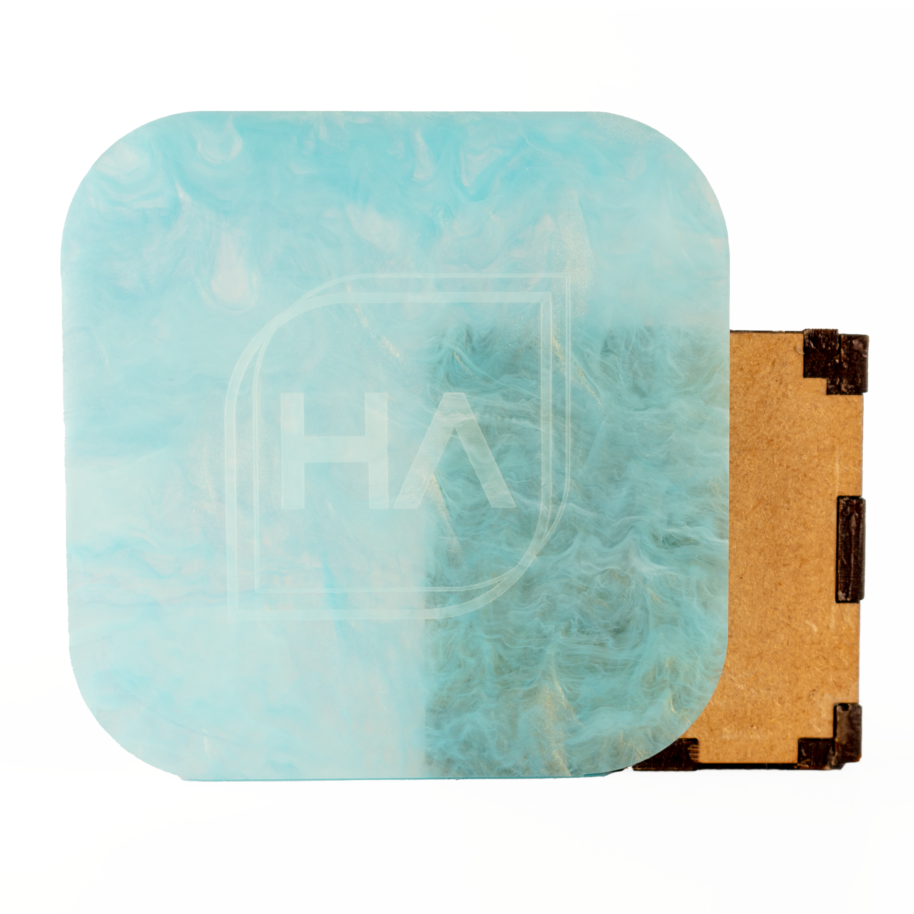 Baby Blue Haze Cast Acrylic Sheet