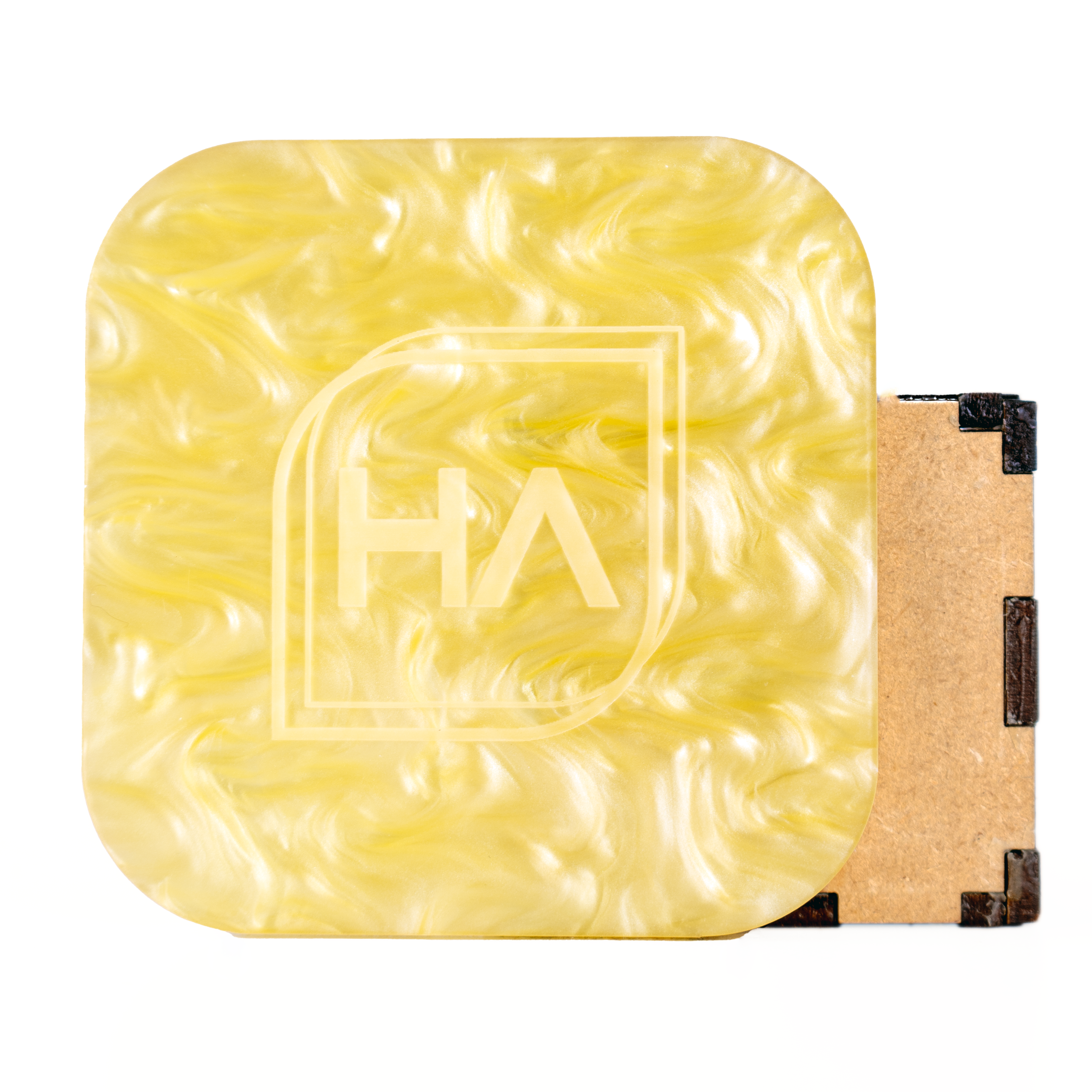 1/8" Baby Yellow Pearl Cast Acrylic Sheet