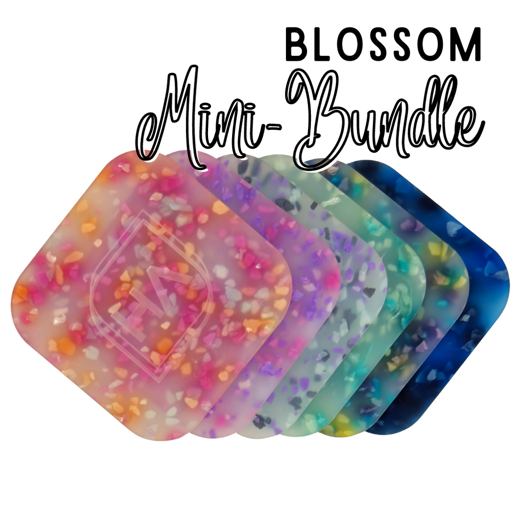 Blossom Mini Cast Acrylic Sheet Bundle