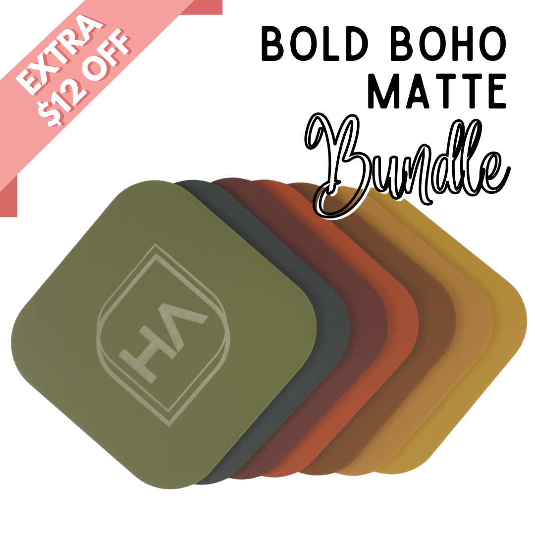 Extra $12 0ff Bold Boho Matte Acrylic Sheet Bundle