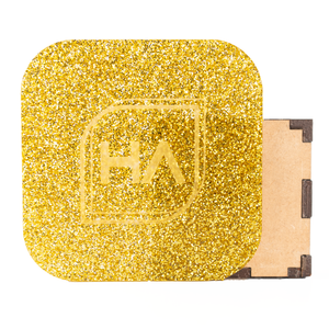 1/8" Champion Gold Glitter cast acrylic sheet