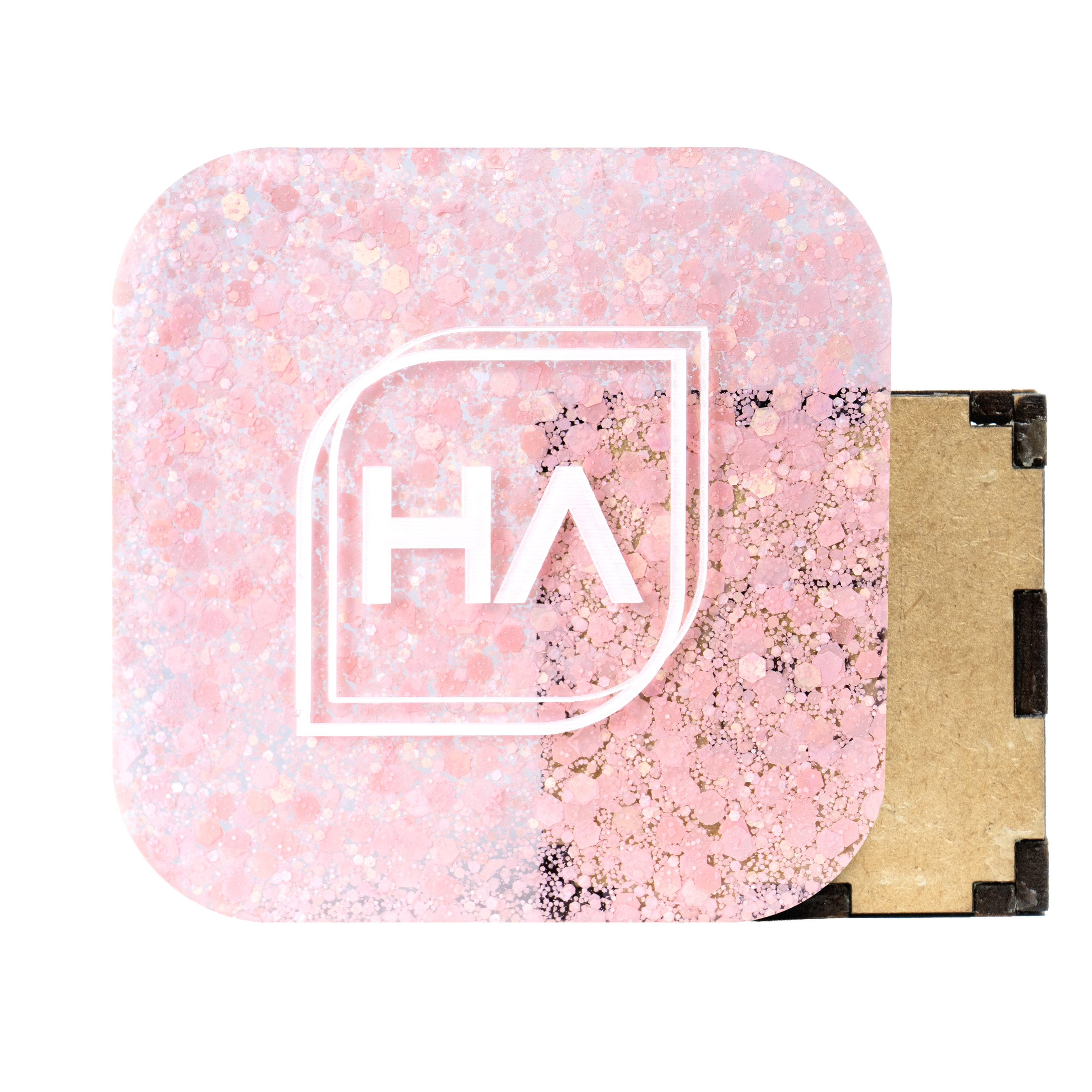 1/8" Cherry Blossom Confetti Cast Acrylic Sheet