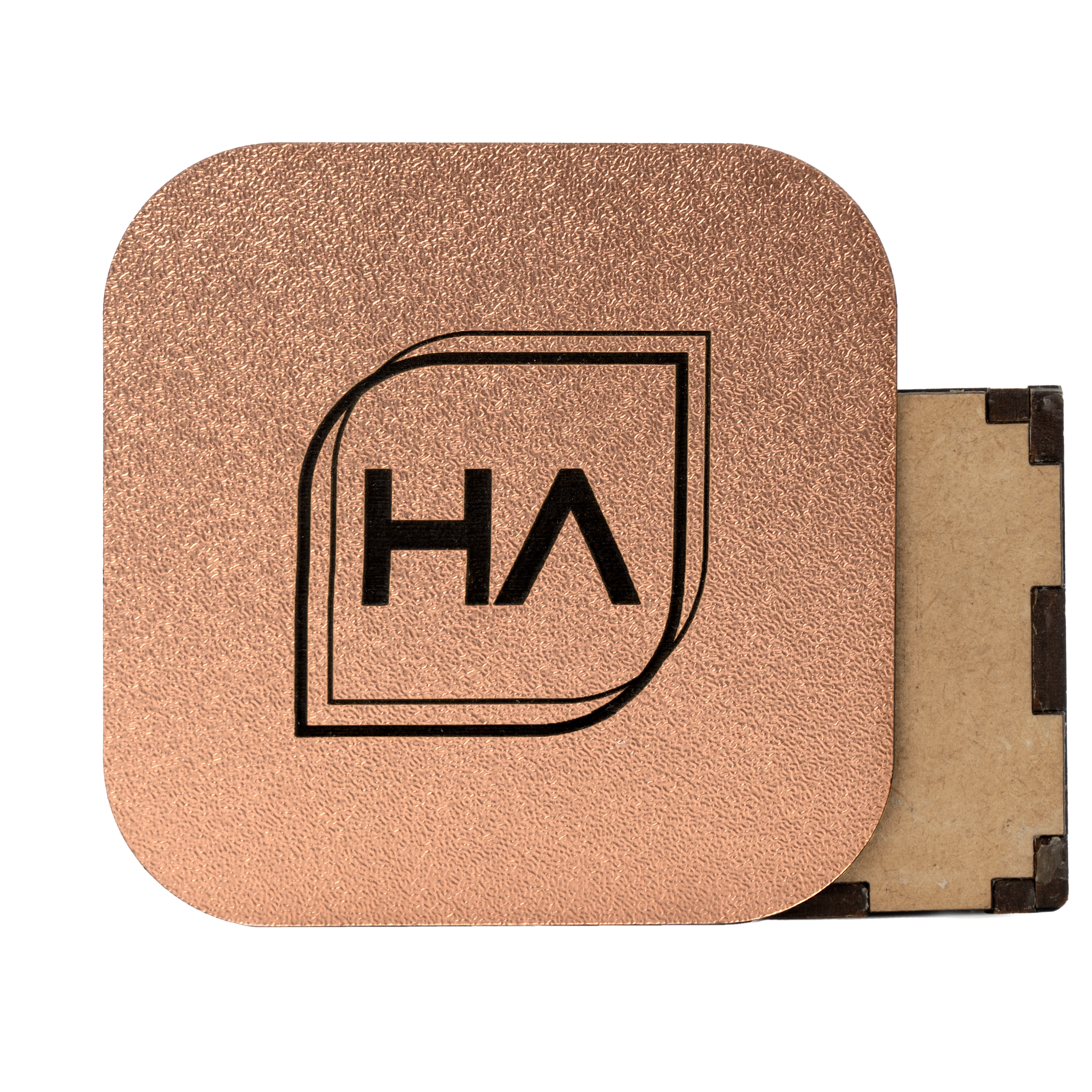 1/16" Copper Penny/Black MetalGraph Two Tone Acrylic Sheet