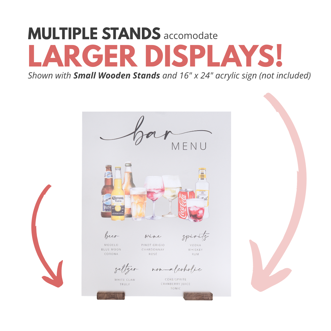 Slotted Wooden Stand