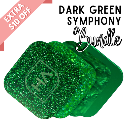 extra $10 off Dark Green Symphony Acrylic Sheet Bundle