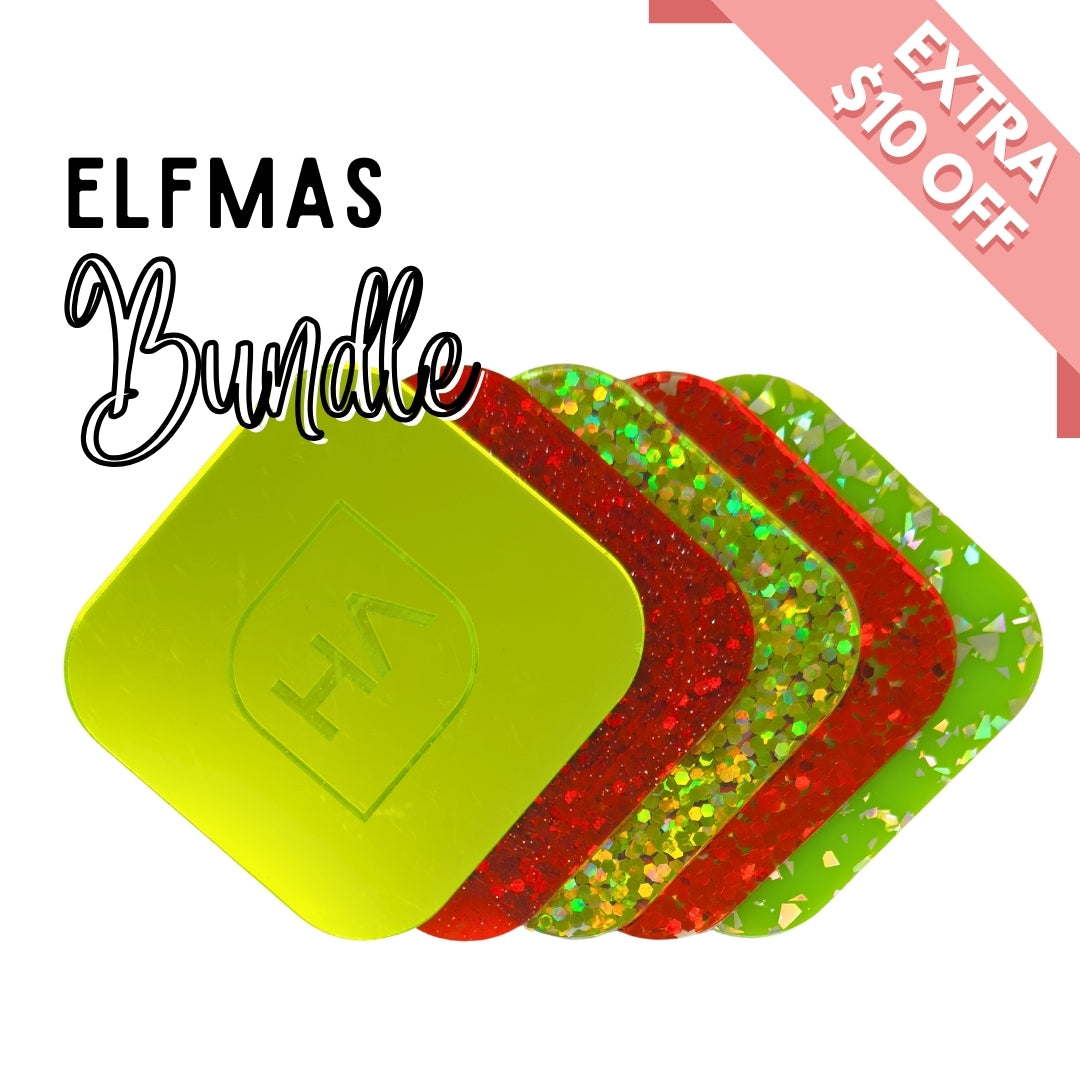 1/8” Elfmas Cast Acrylic Sheet Bundle
