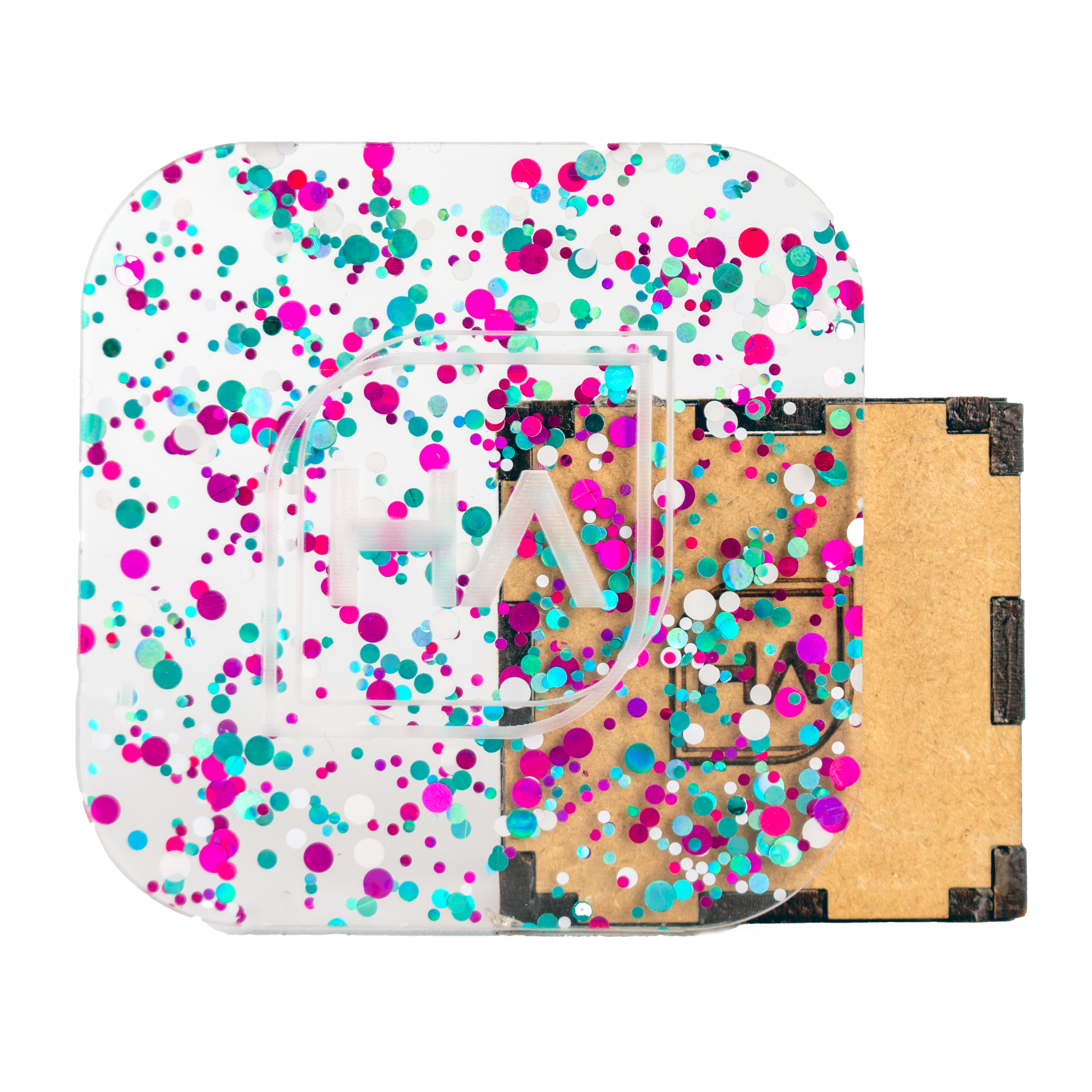 1/8" Enchanted Polka Dots Cast Acrylic Sheet