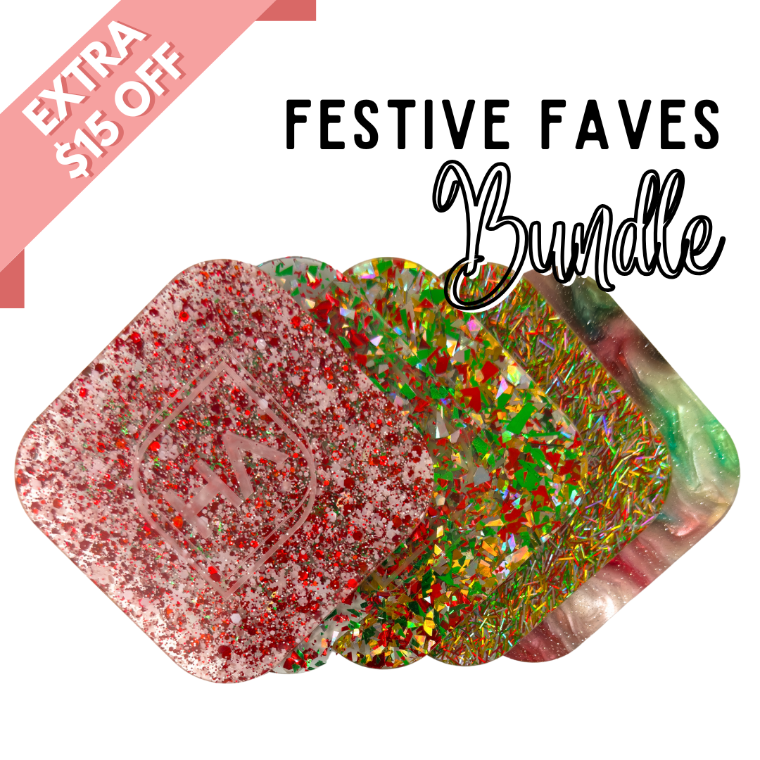 Extra $15 Off Festive Faves Christmas Acrylic Sheet Bundle