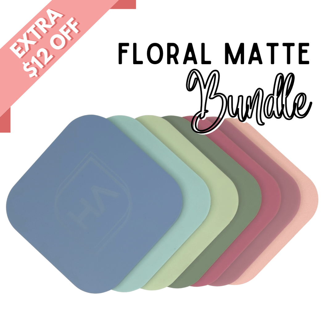 Extra $12 off Floral Matte Acrylic Sheet Bundle