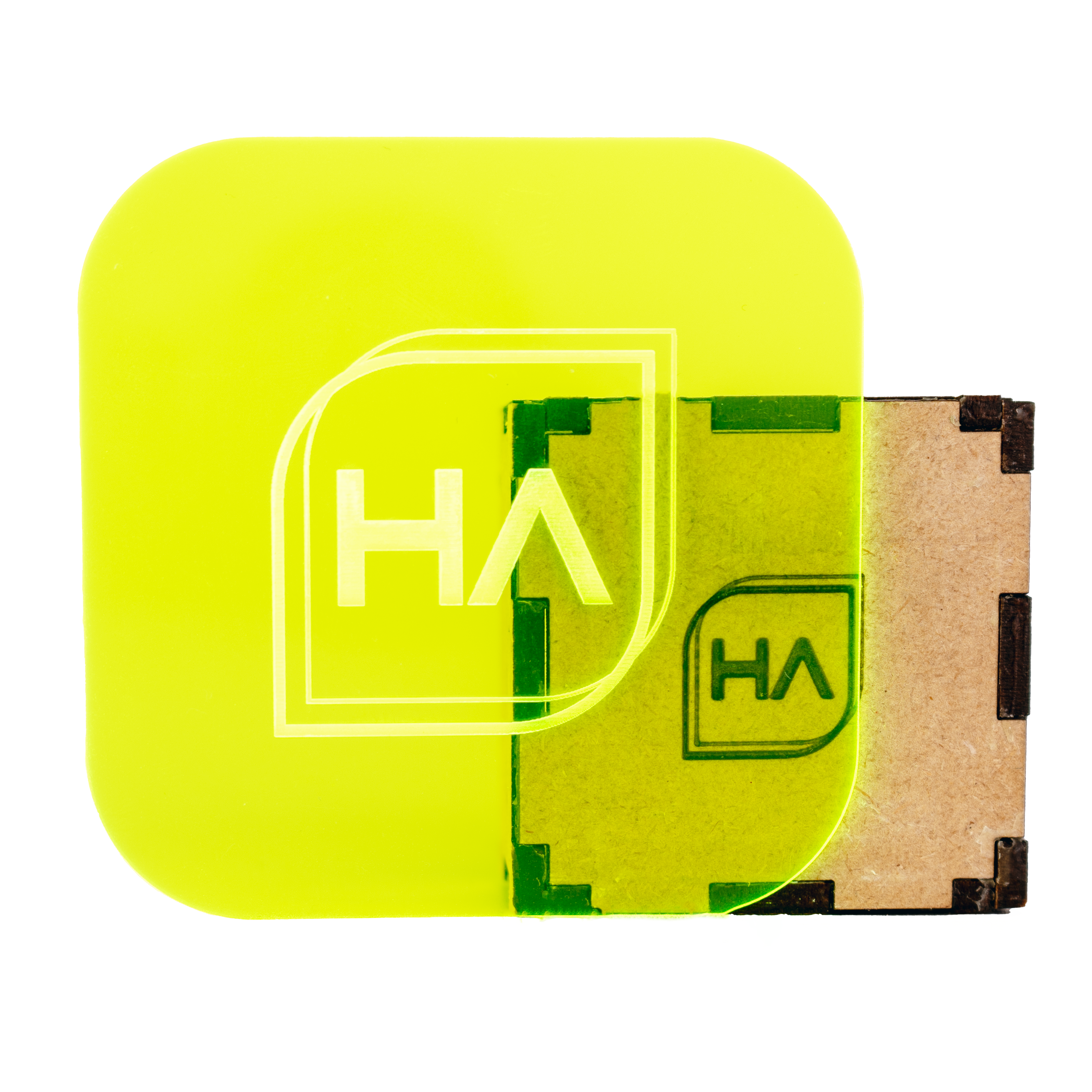 1/16" Fluorescent Green Cast Acrylic Sheet