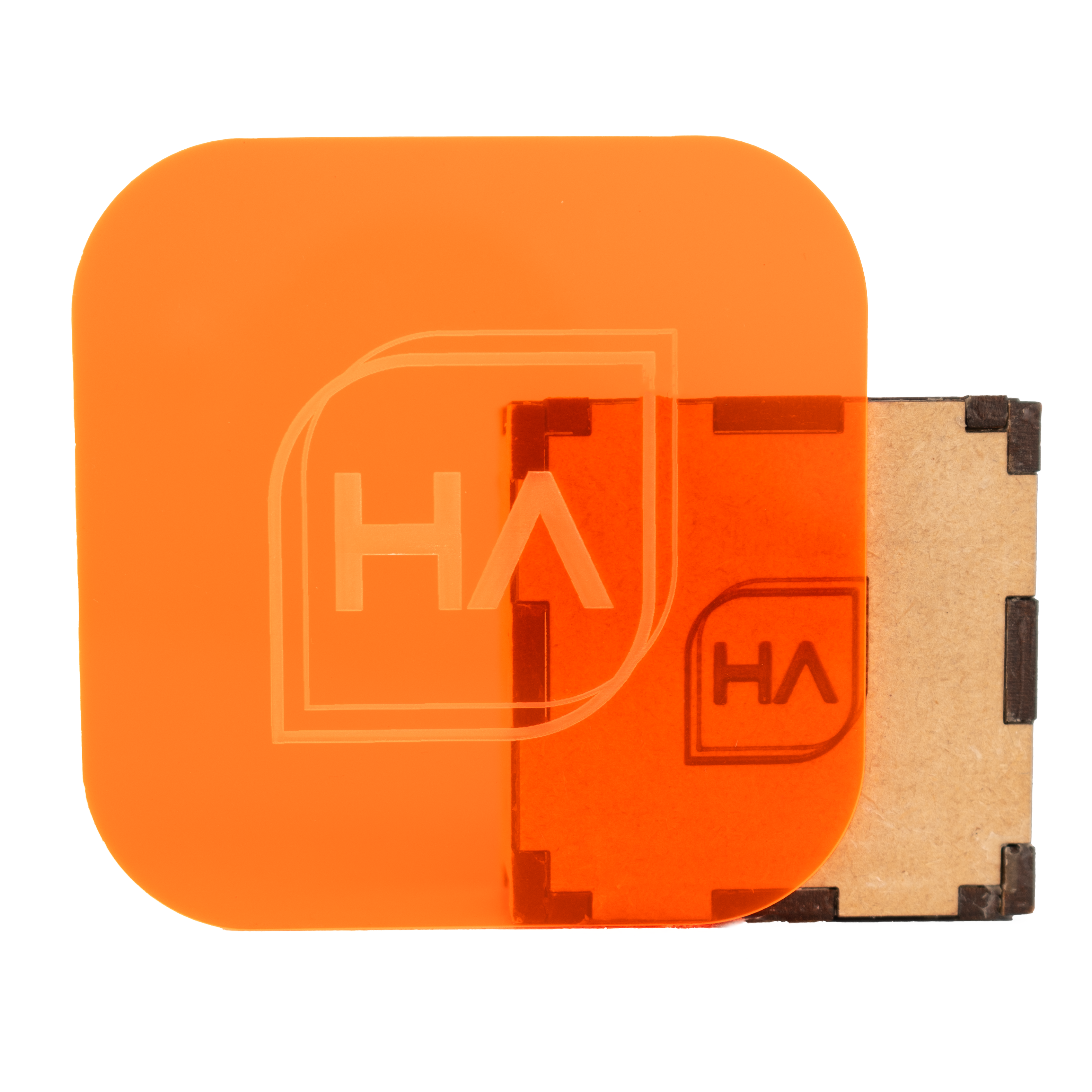 1/16" Fluorescent Orange Cast Acrylic Sheet