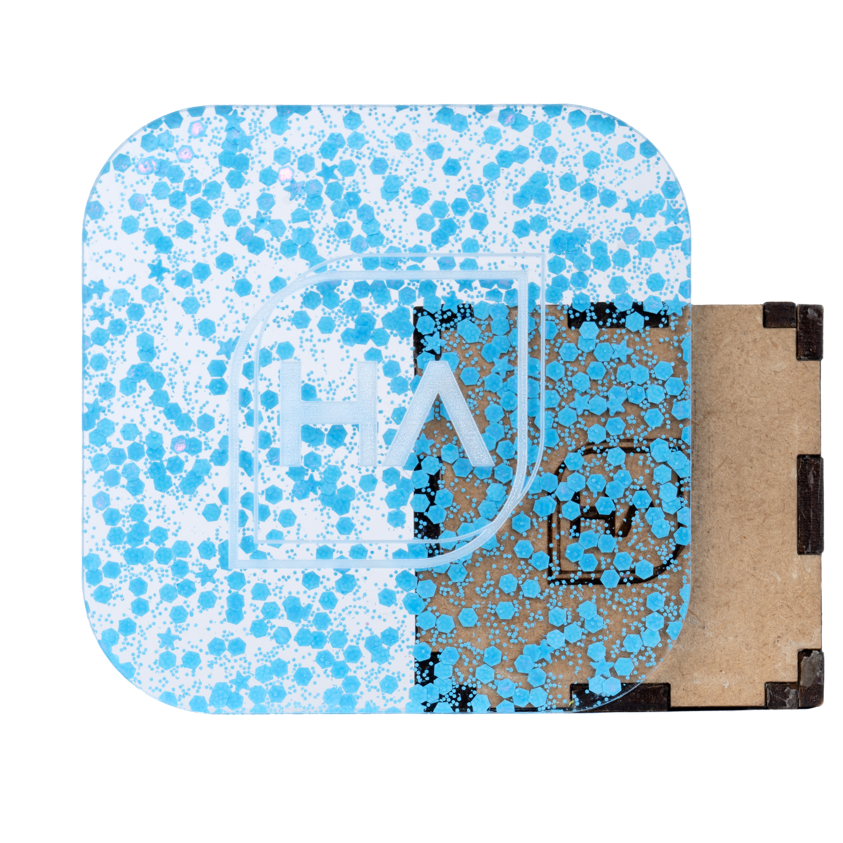 1/8" Freezesicle Fizz Confetti Cast Acrylic Sheet