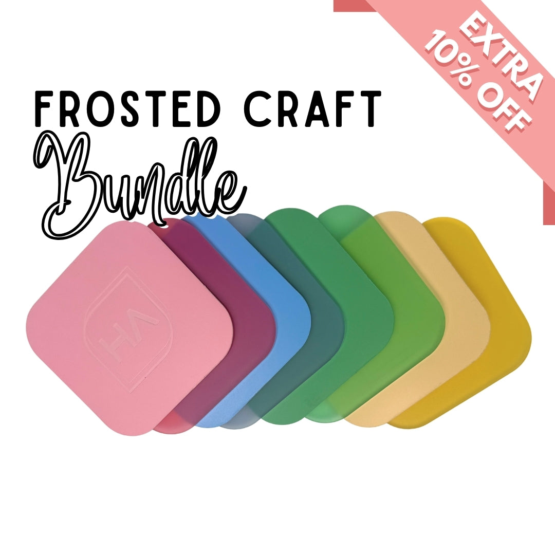 Frosted Craft Sheet Bundle